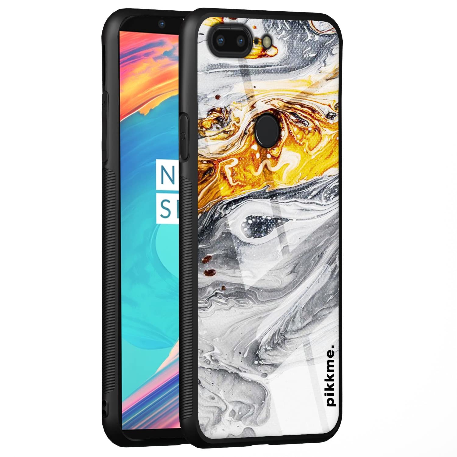OnePlus 5T Hybrid back cover by Pikkme