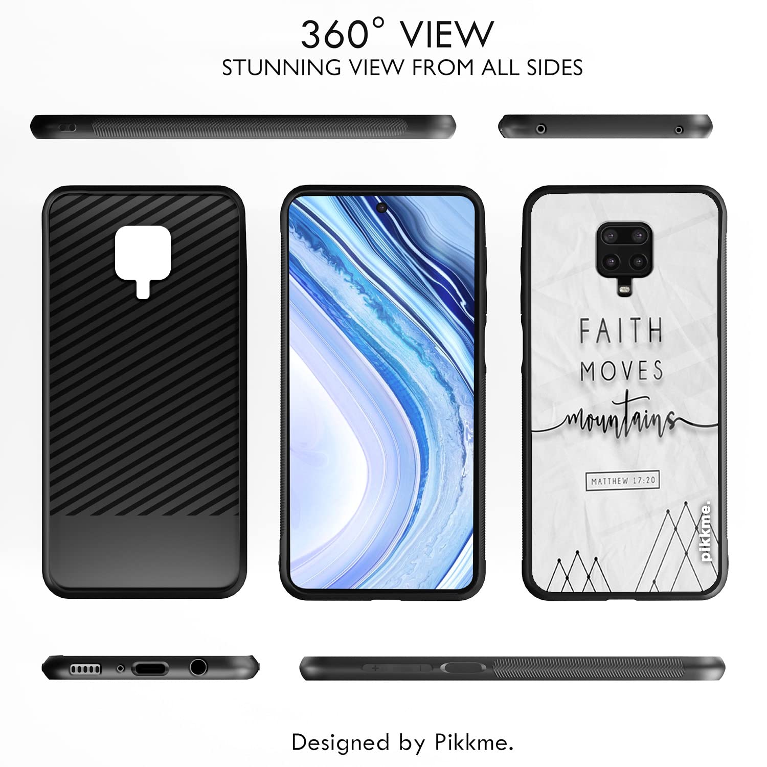 Redmi Note 9 Pro/Note 9 Pro Max/Note 10 Lite Hybrid mobile back cover by Pikkme – photo 2