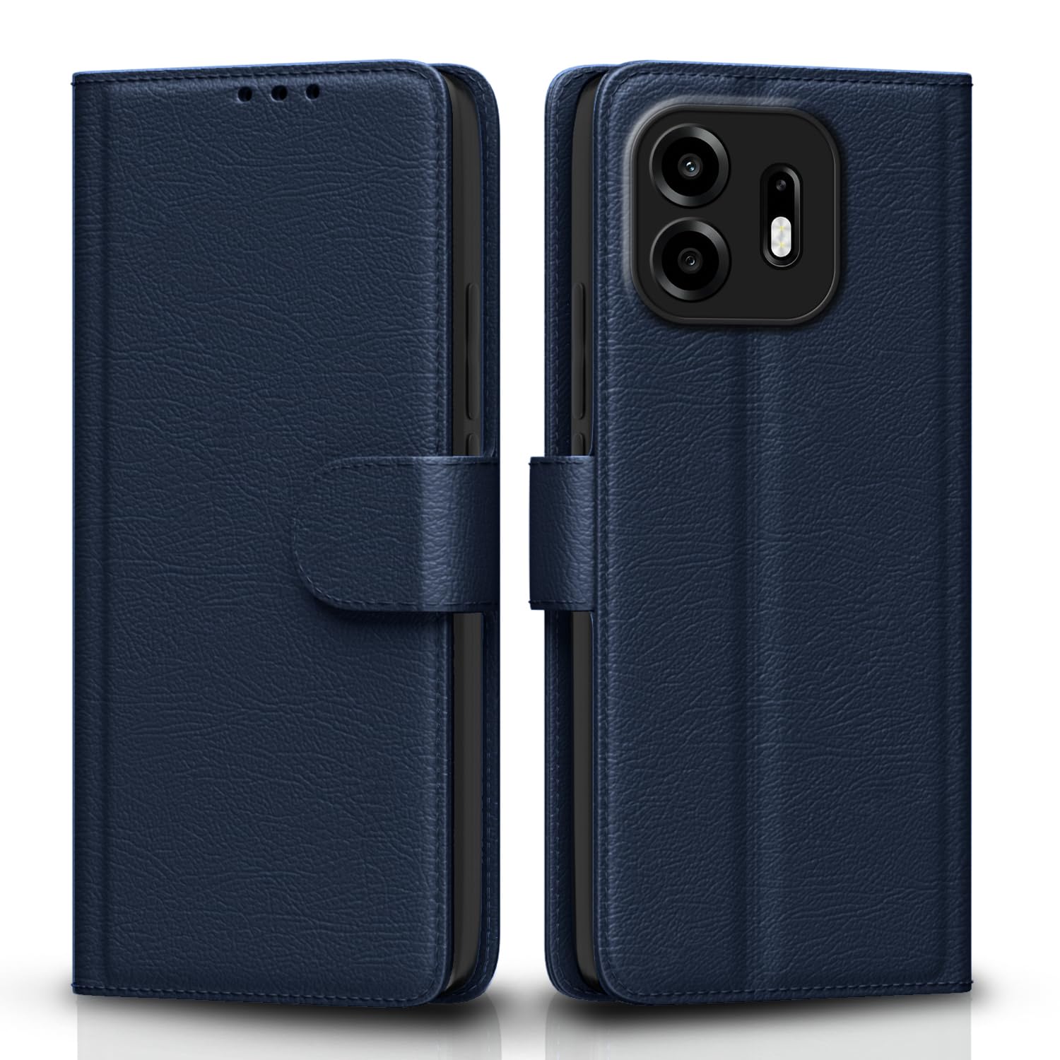 OnePlus N6 5G mobile flip cover in blue by Pikkme