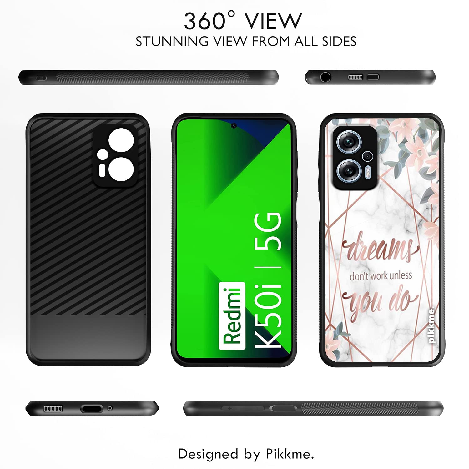 Pikkme Redmi K50i 5G Hybrid mobile cover – photo 2