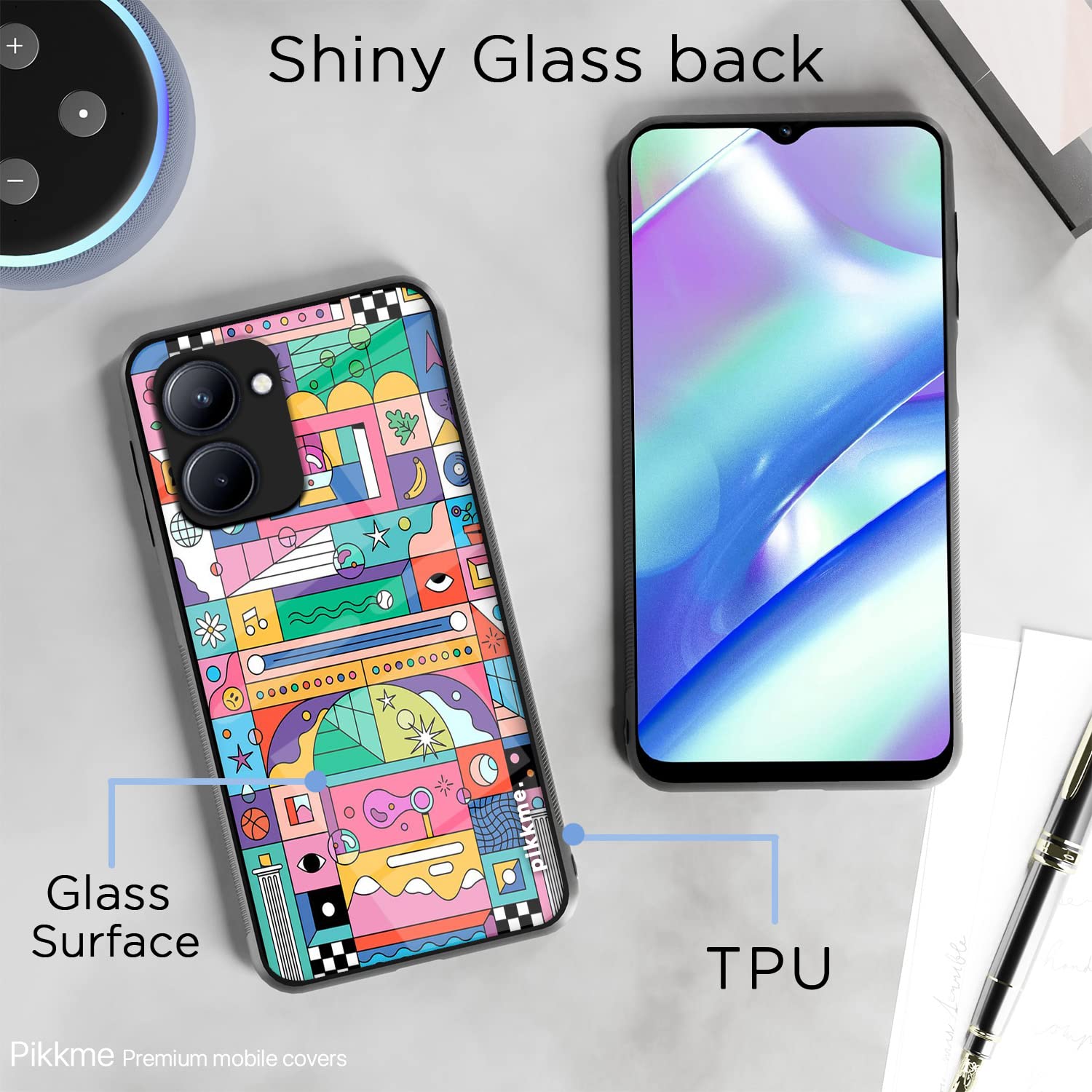 Realme C33 Hybrid phone cover by Pikkme – photo 3
