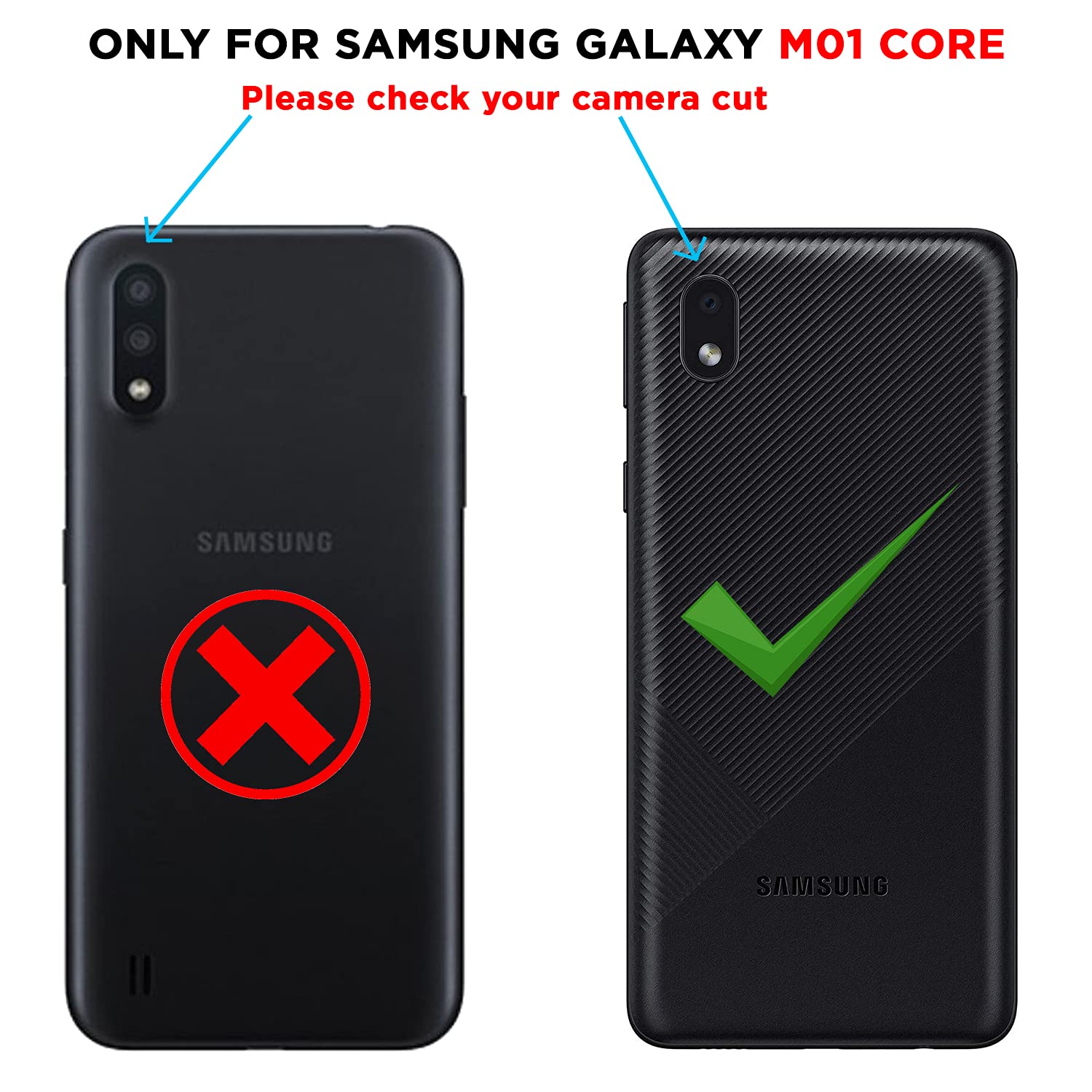 Pikkme Samsung Galaxy M01 core Vintage Flip Cover (Blue)