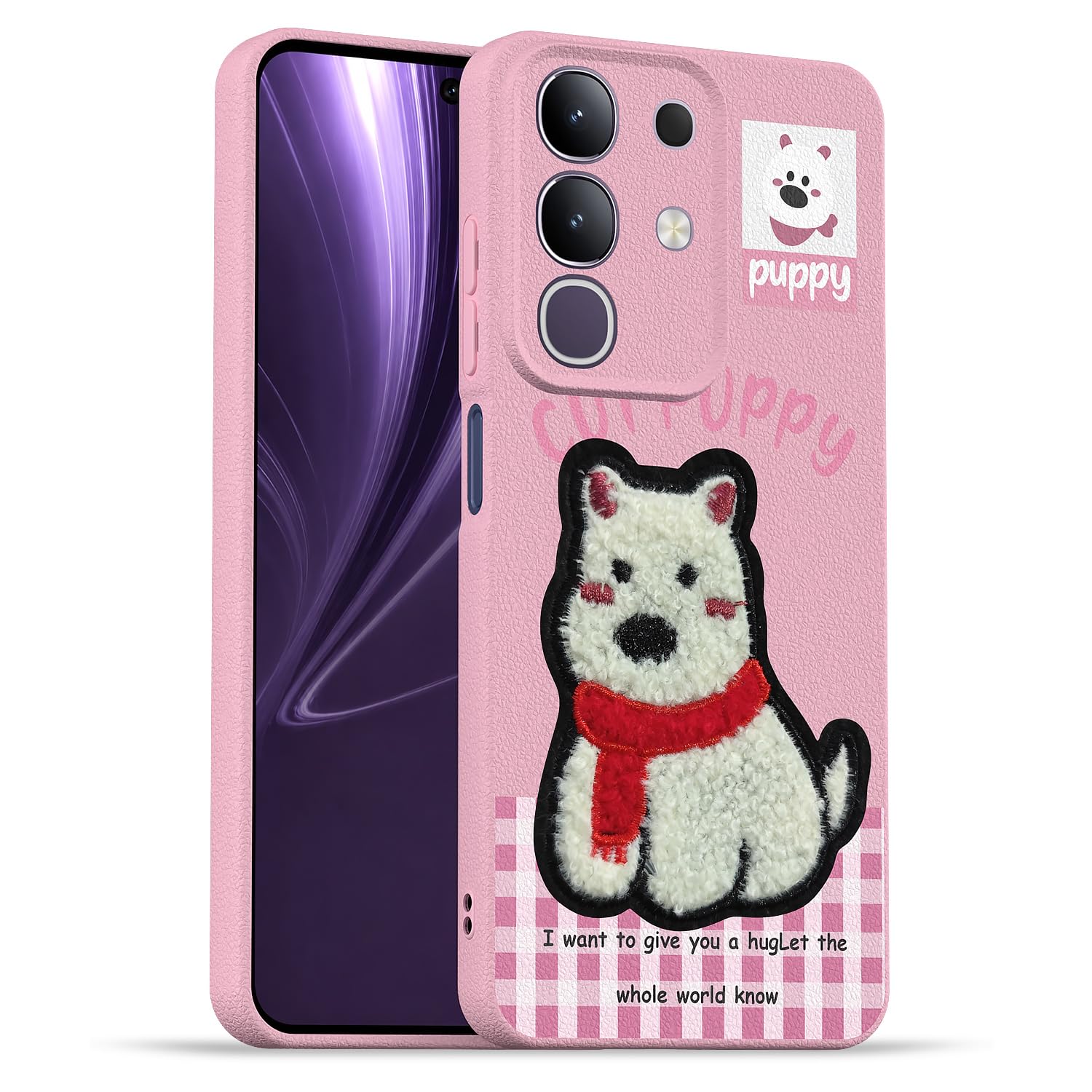 Vivo T4x/iQOO Z10x/Y31 Pro 5G back cover in pink by Pikkme