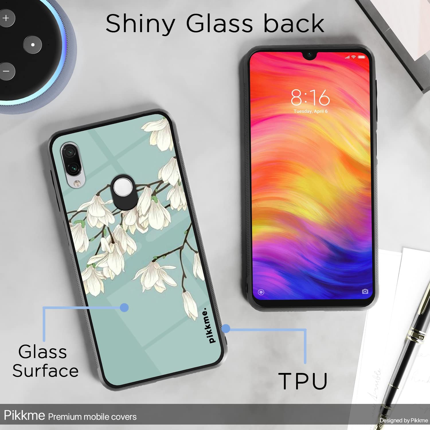 Flower Back cover for Redmi Note 7/Note 7 Pro/Note 7s – Pikkme – photo 3