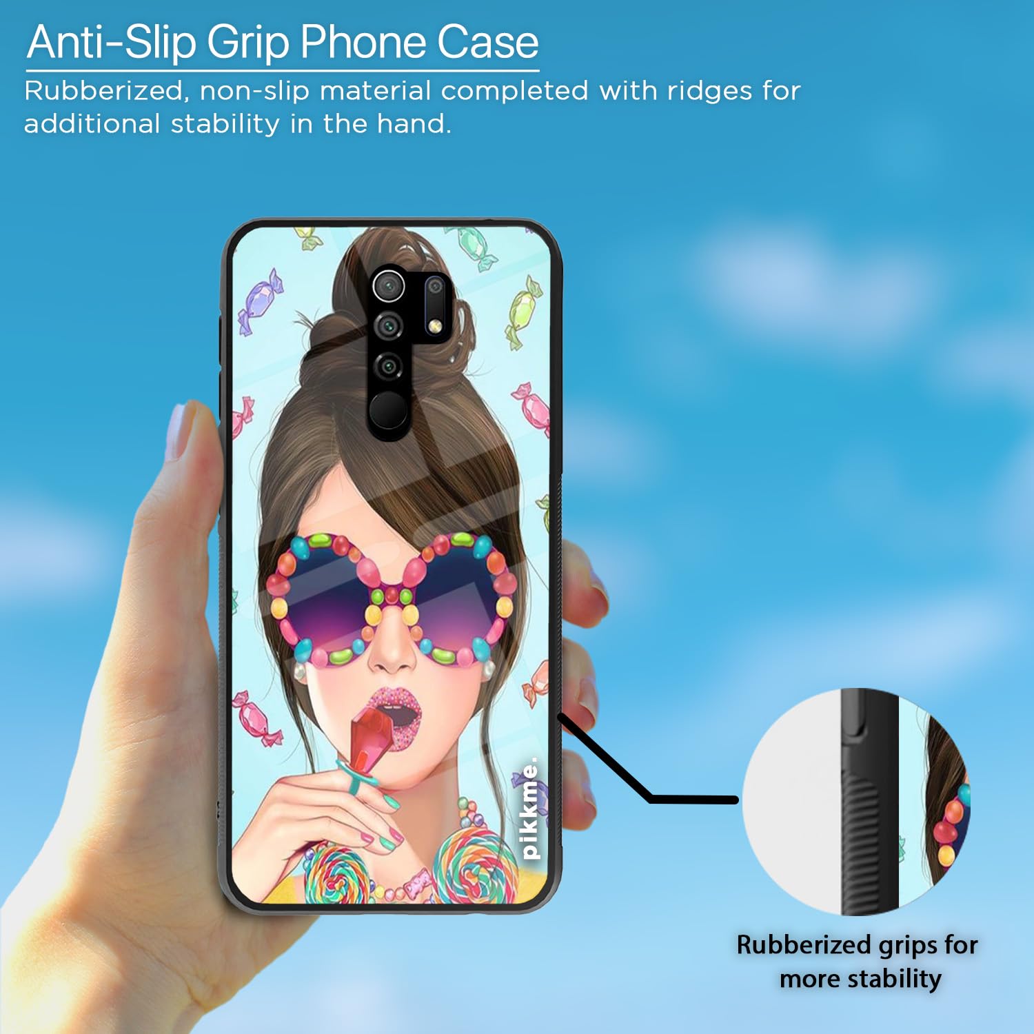 Redmi 9 Prime Hybrid phone cover by Pikkme – photo 5