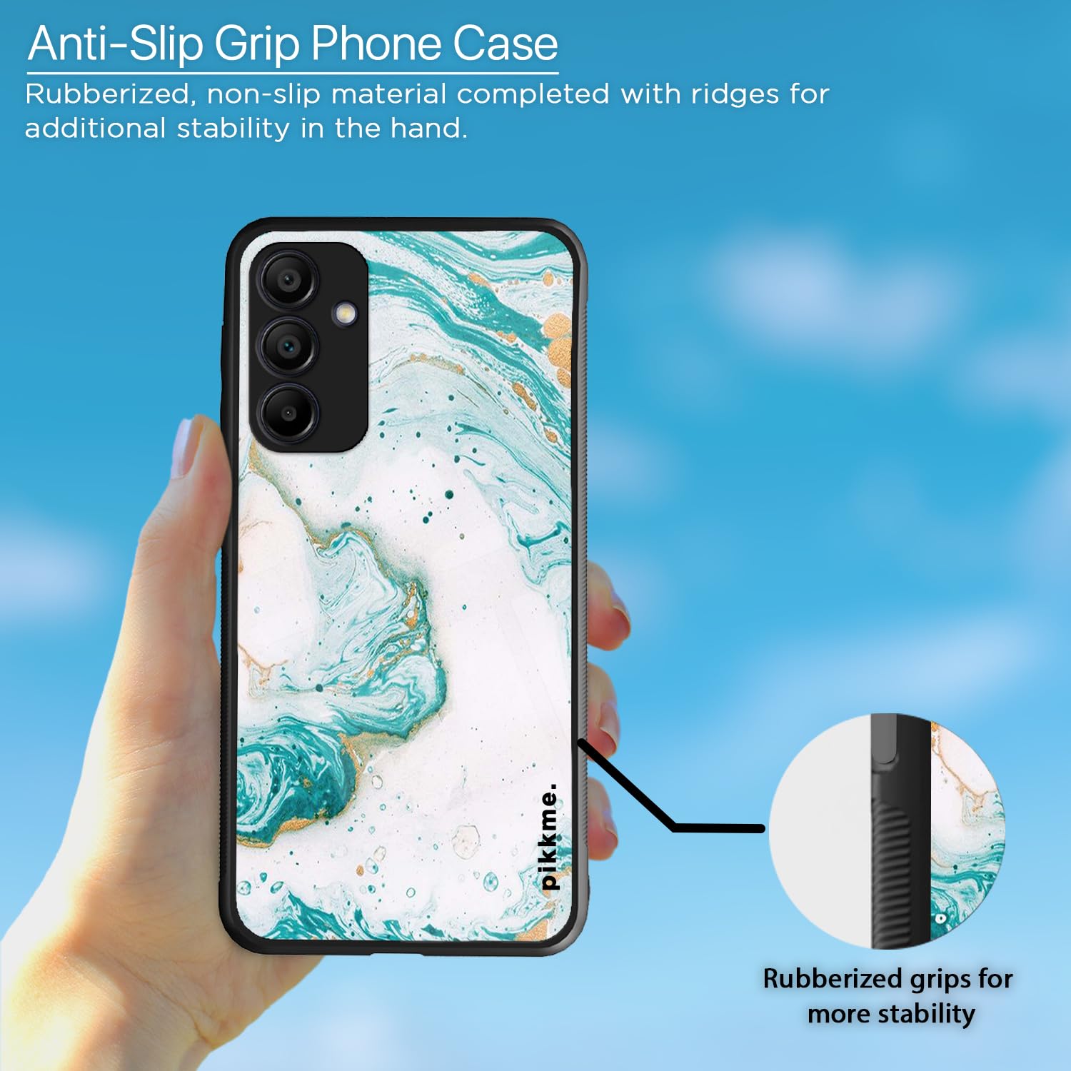 Pikkme Samsung A15 5G Hybrid mobile back cover – photo 5