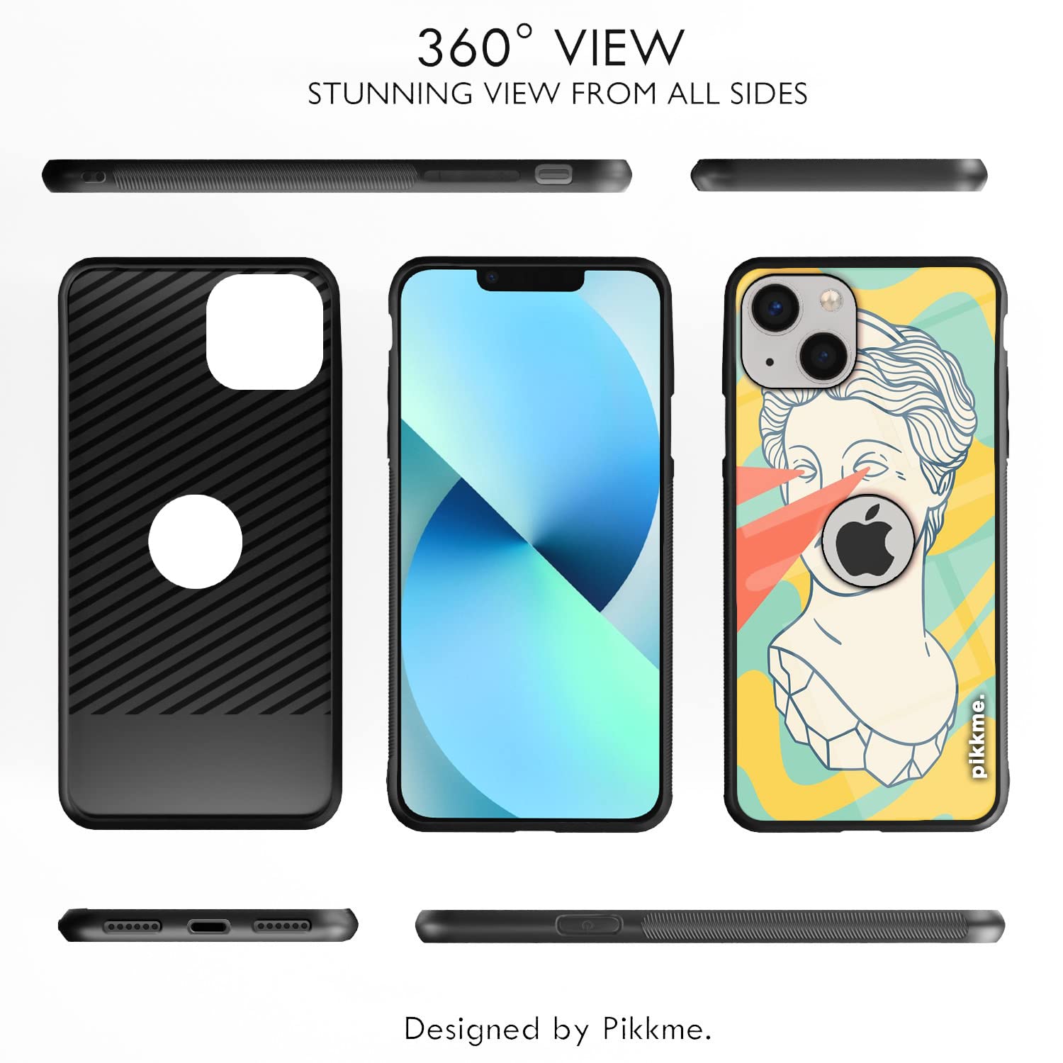 Pikkme Hybrid mobile back cover for iPhone 13 – photo 2