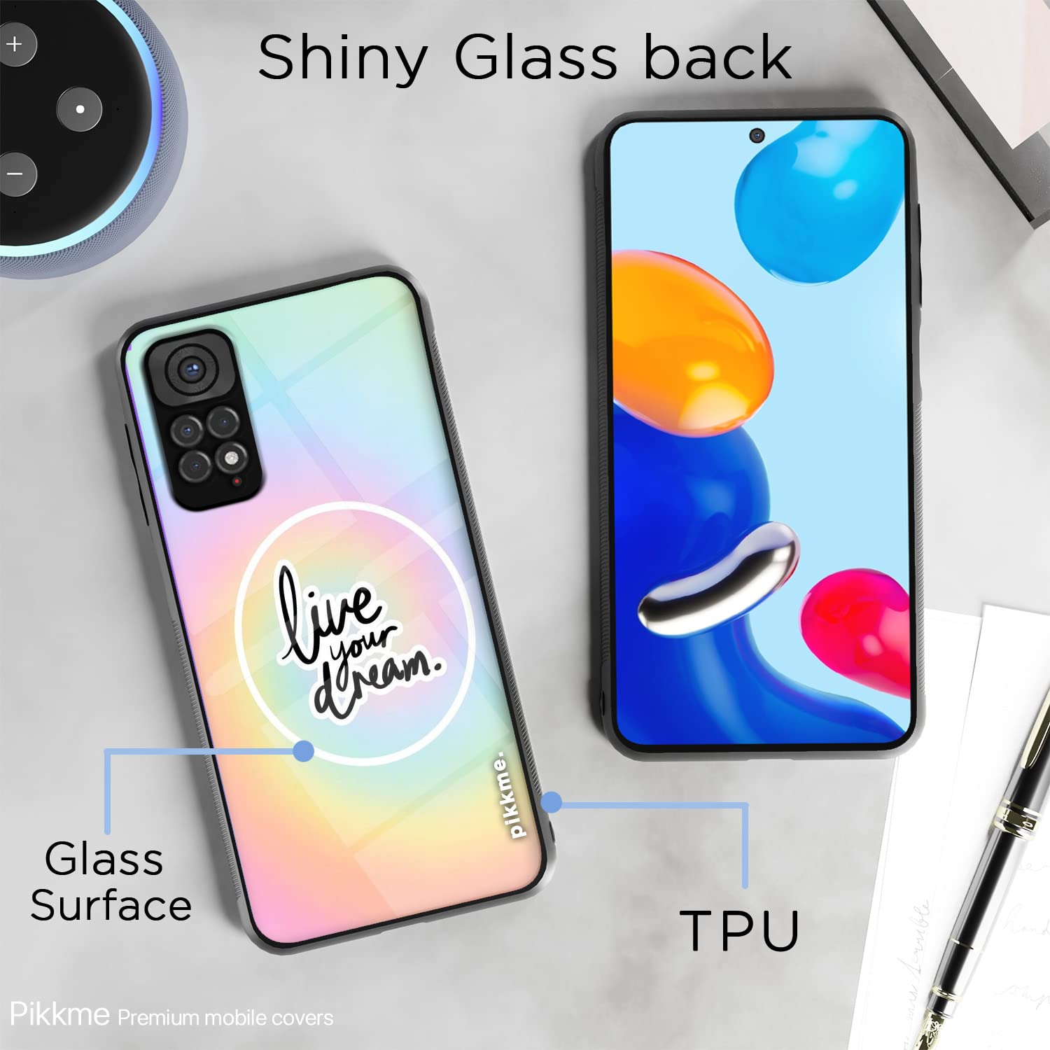 Pikkme Redmi Note 11/Note 11s Hybrid mobile back cover – photo 3