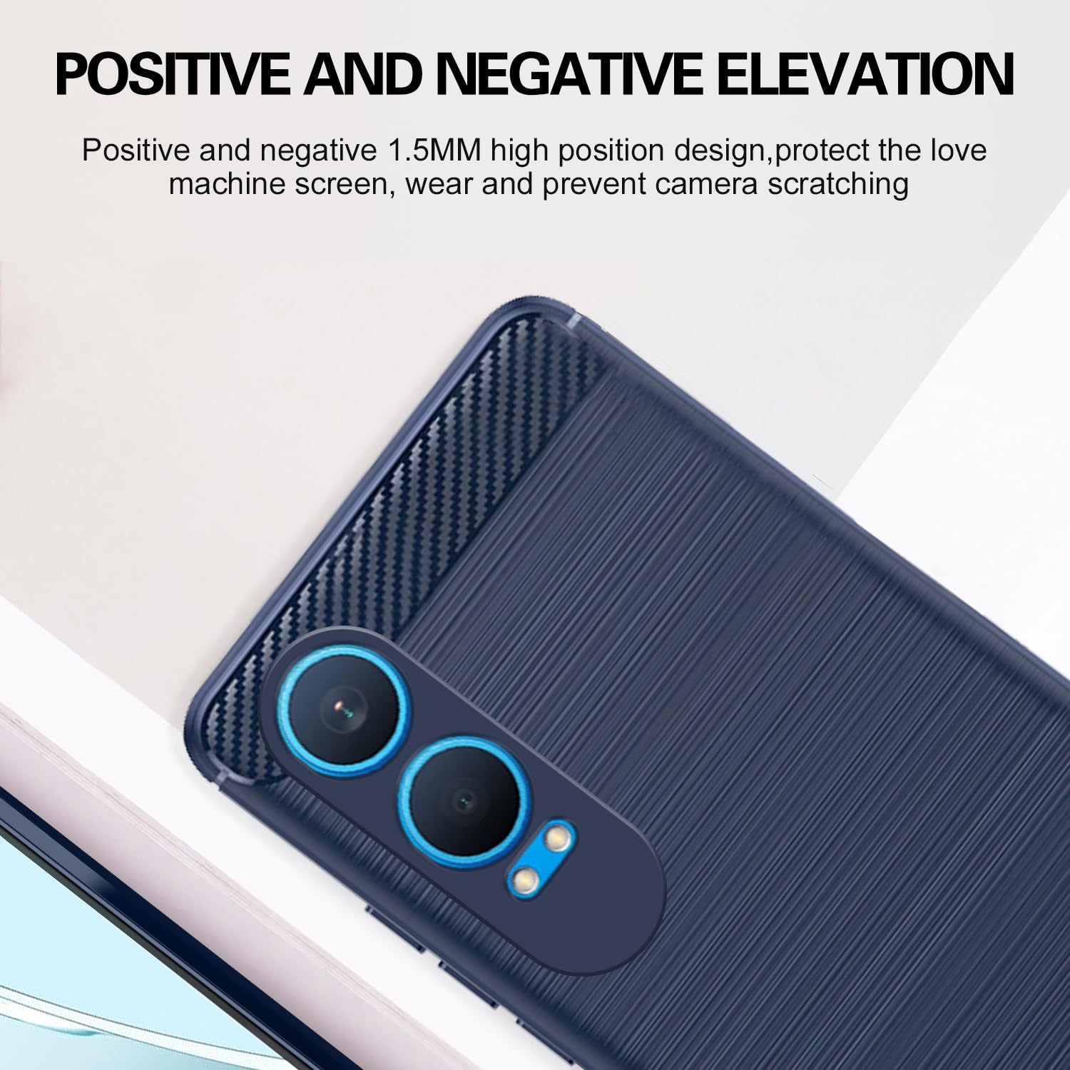 Pikkme blue Hybrid phone cover for OnePlus Nord CE 4 Lite 5G – photo 4
