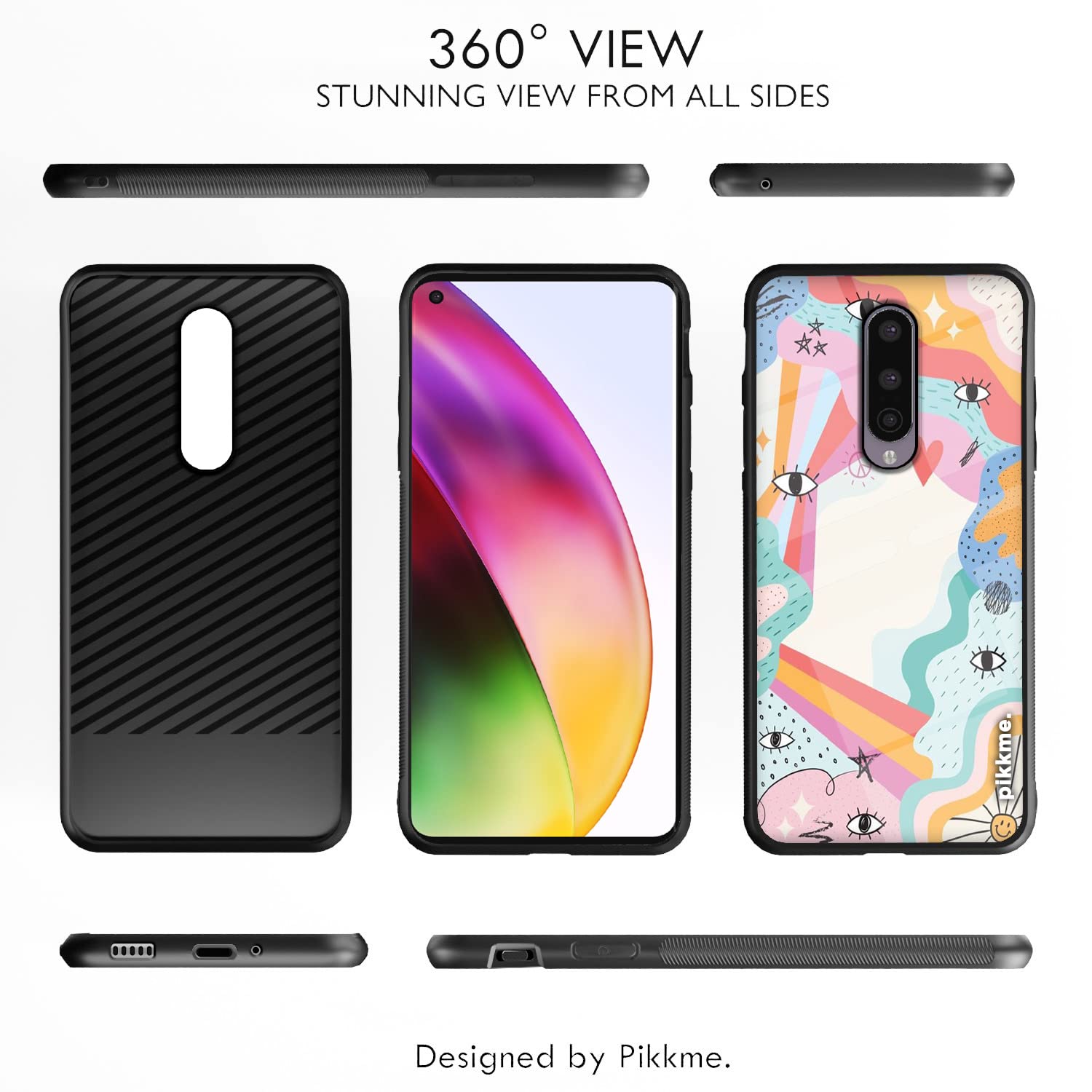 OnePlus 8 Hybrid back cover by Pikkme – photo 2