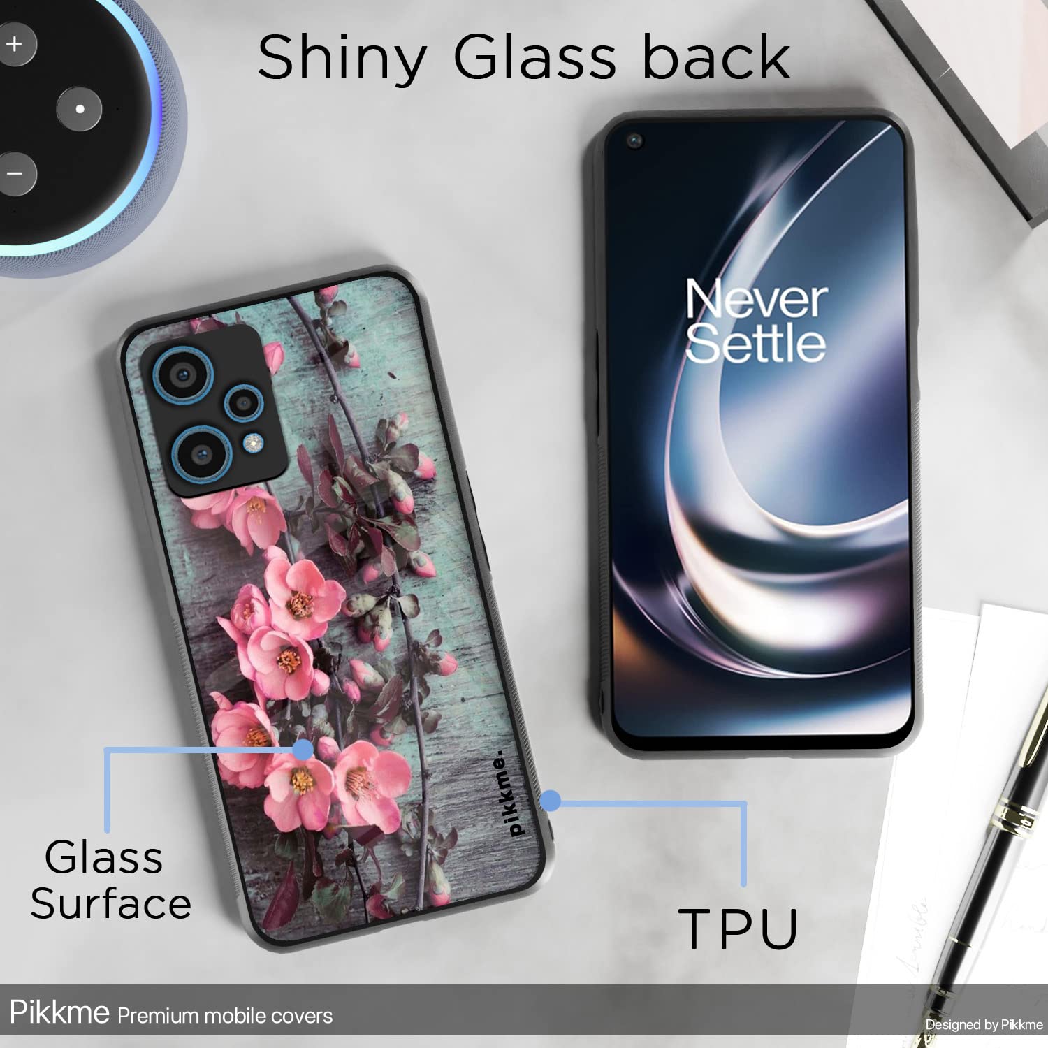 Pikkme OnePlus Nord CE 2 Lite 5G Flower mobile back cover – photo 3
