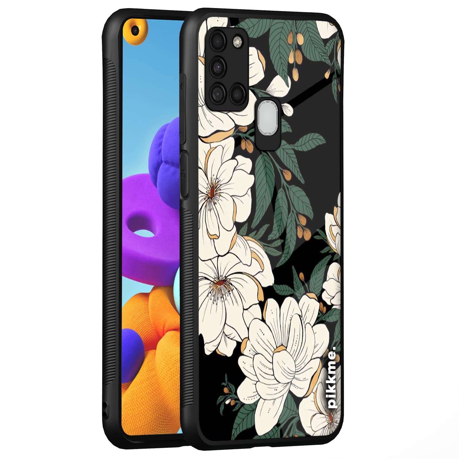 Pikkme Samsung A21s Flower back cover