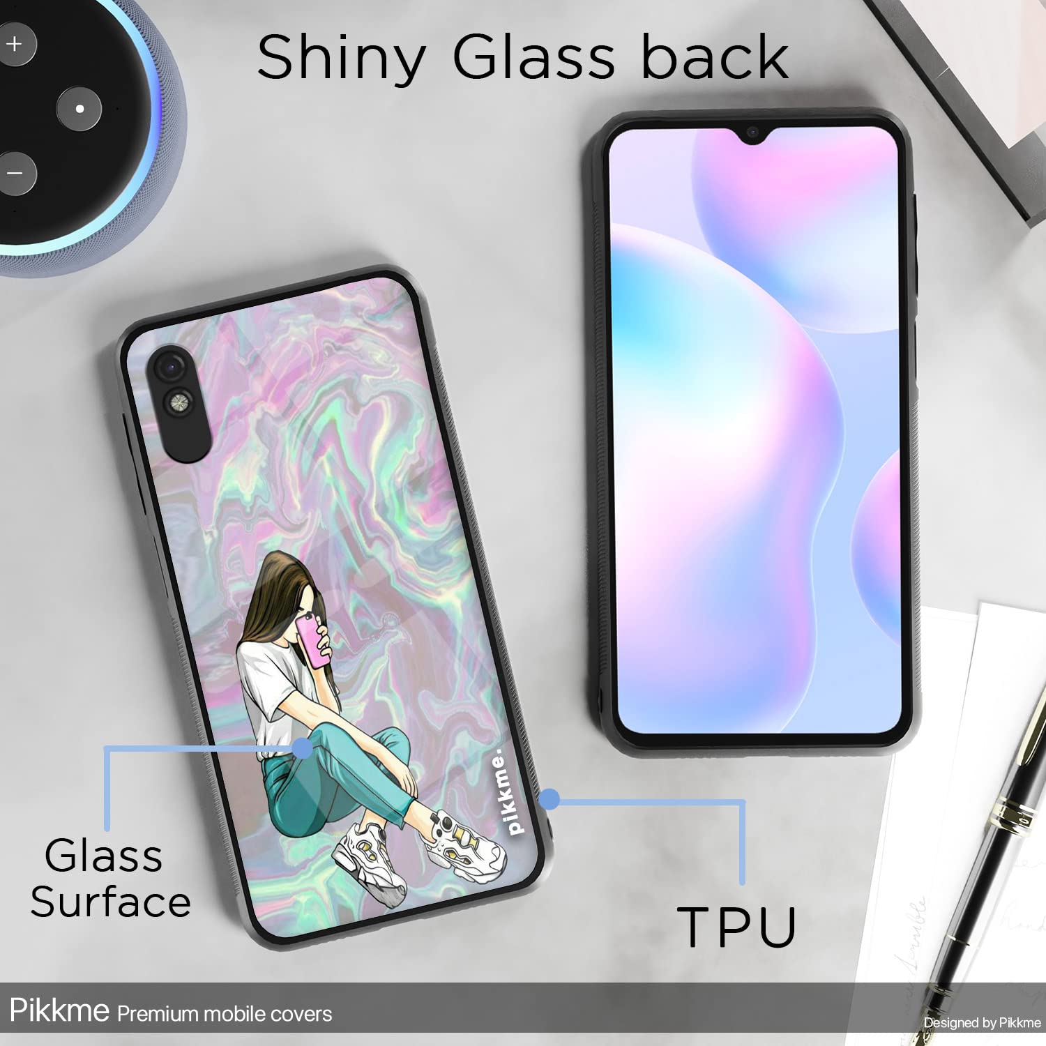 Redmi 9A/9i/9A Sport Hybrid back cover by Pikkme – photo 3