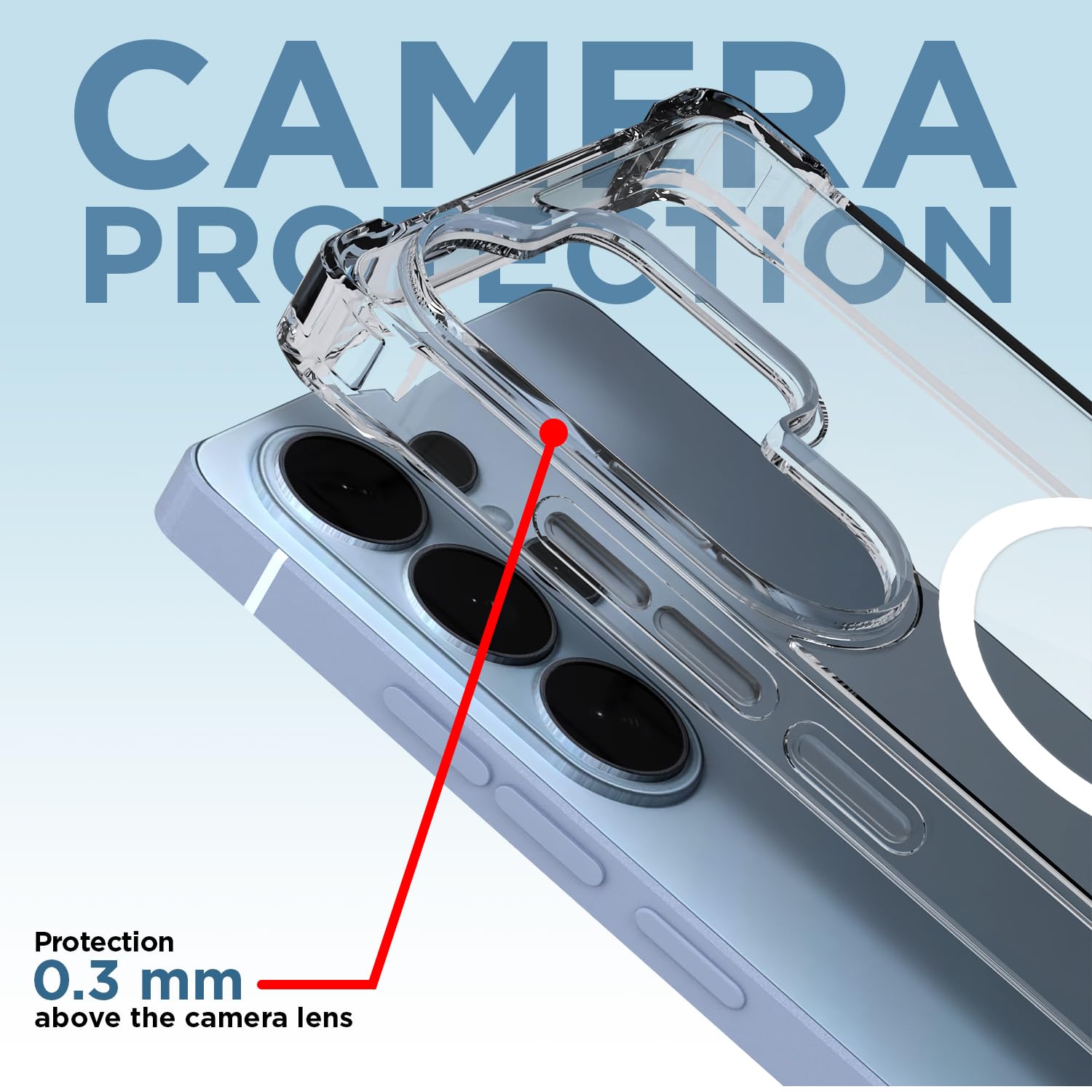 Pikkme Samsung S26 Ultra 5G transparent mag-safe phone cover – photo 5