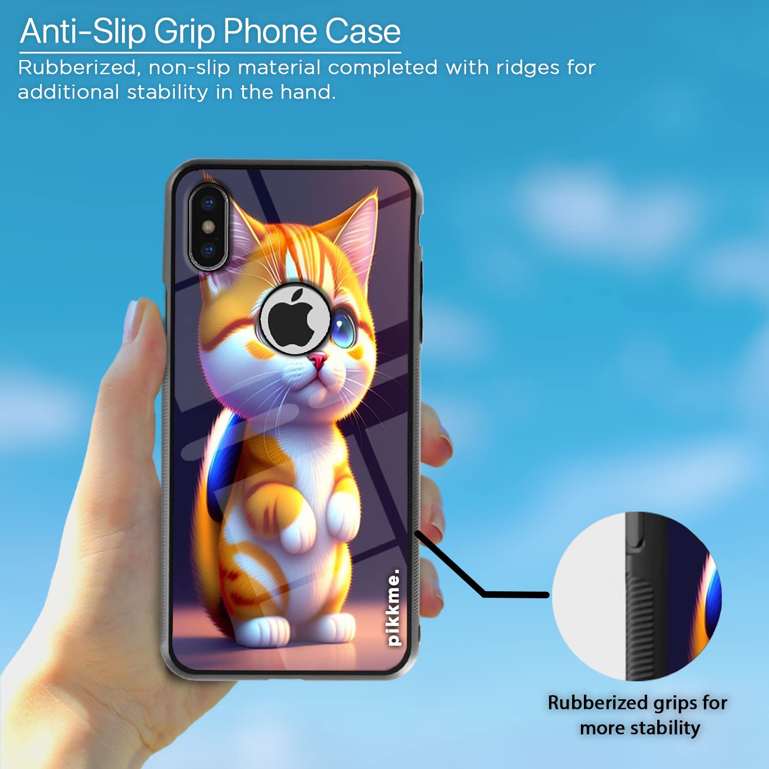 iPhone X/XS Cat back cover by Pikkme – photo 5