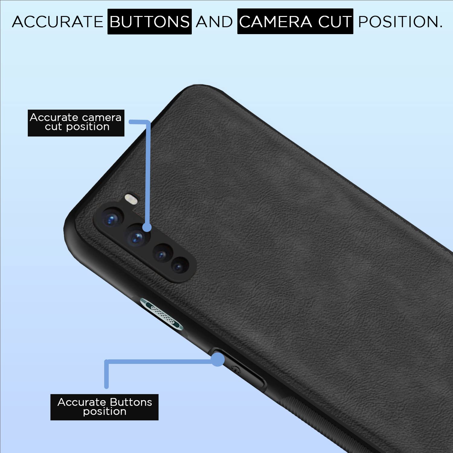 Pikkme grey Leather back cover for OnePlus Nord (2020) – photo 6
