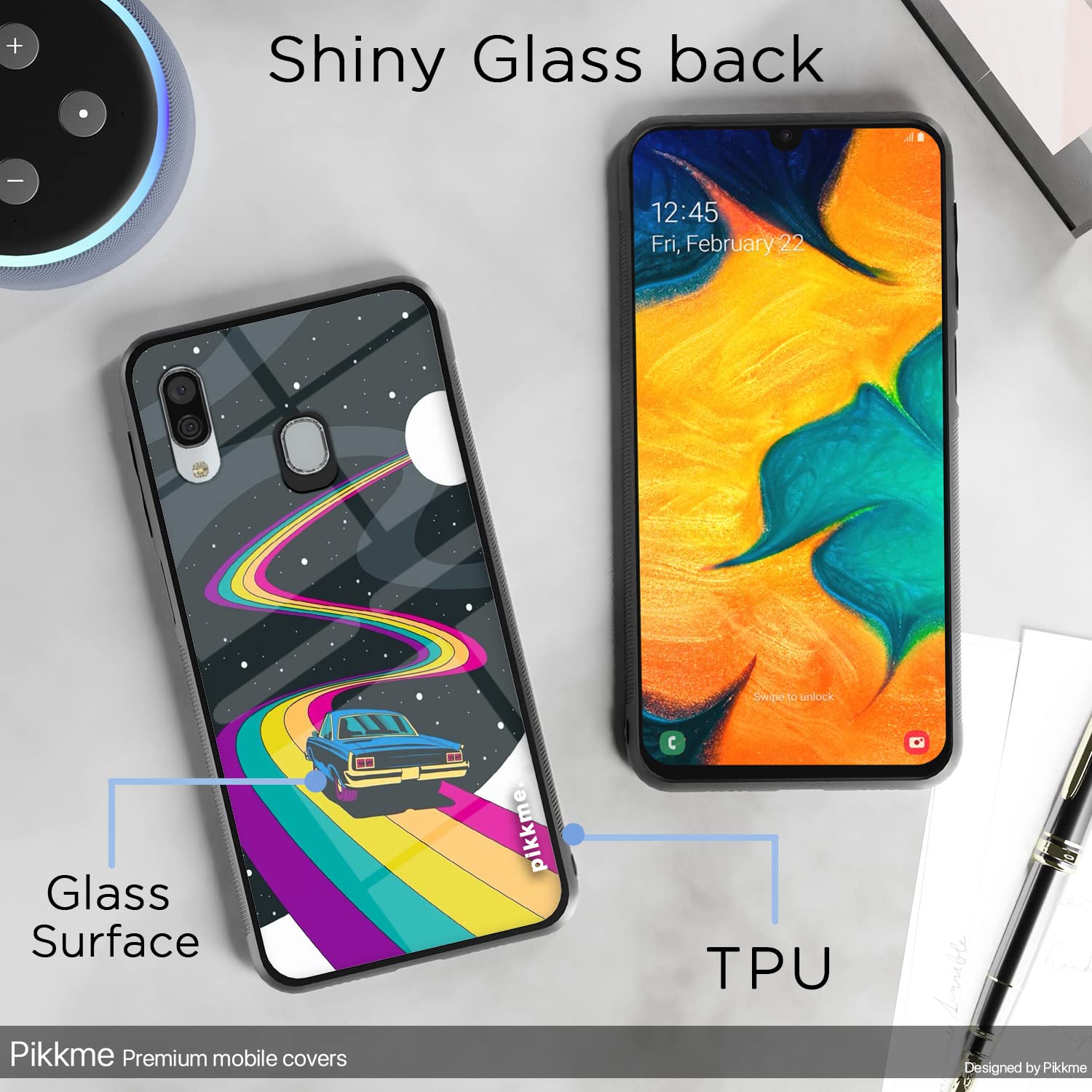 Samsung A20/A30/M10s Hybrid phone cover by Pikkme – photo 3