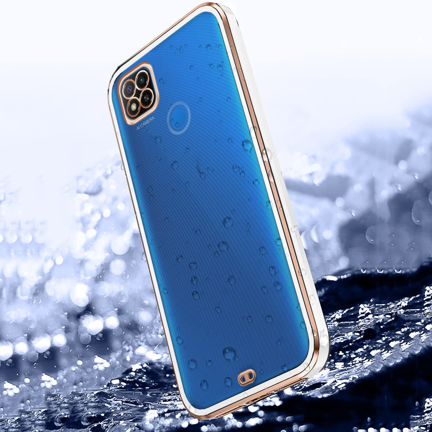 Pikkme Redmi 9/9C/9, Poco C31/Redmi 10A Chrome white mobile back cover – photo 2