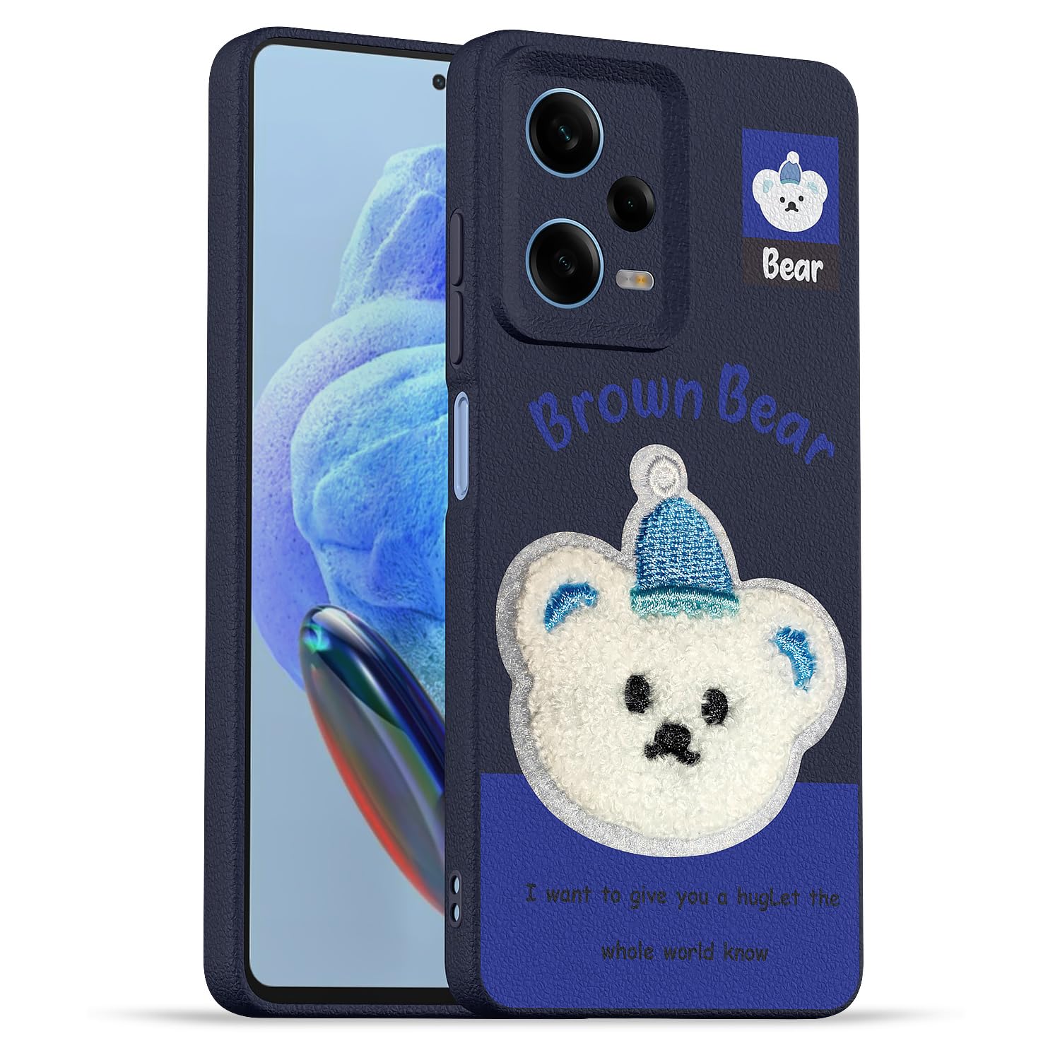 Pikkme Redmi Note 12 Pro 5G blue mobile cover