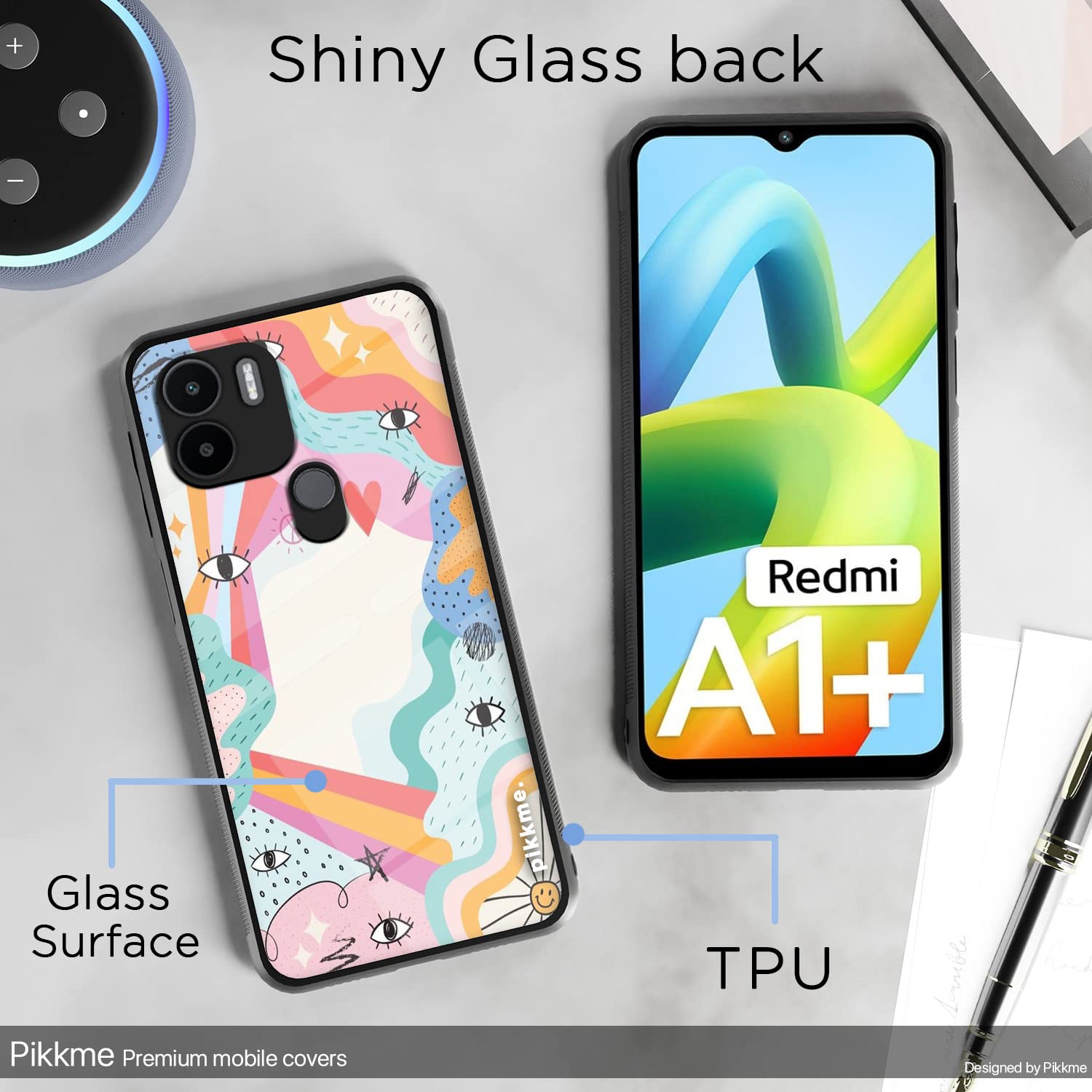 Redmi A1 Plus/A2 Plus/Poco C50 Hybrid phone cover by Pikkme – photo 3