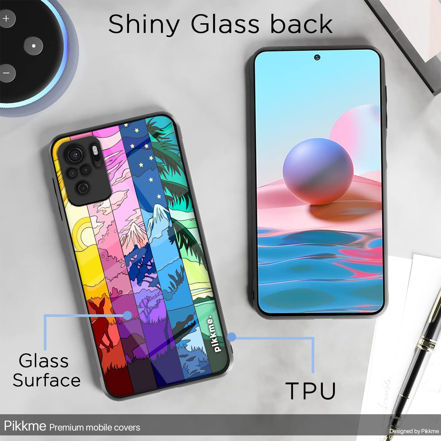 Pikkme Redmi Note 10/Note 10s Hybrid mobile back cover – photo 3