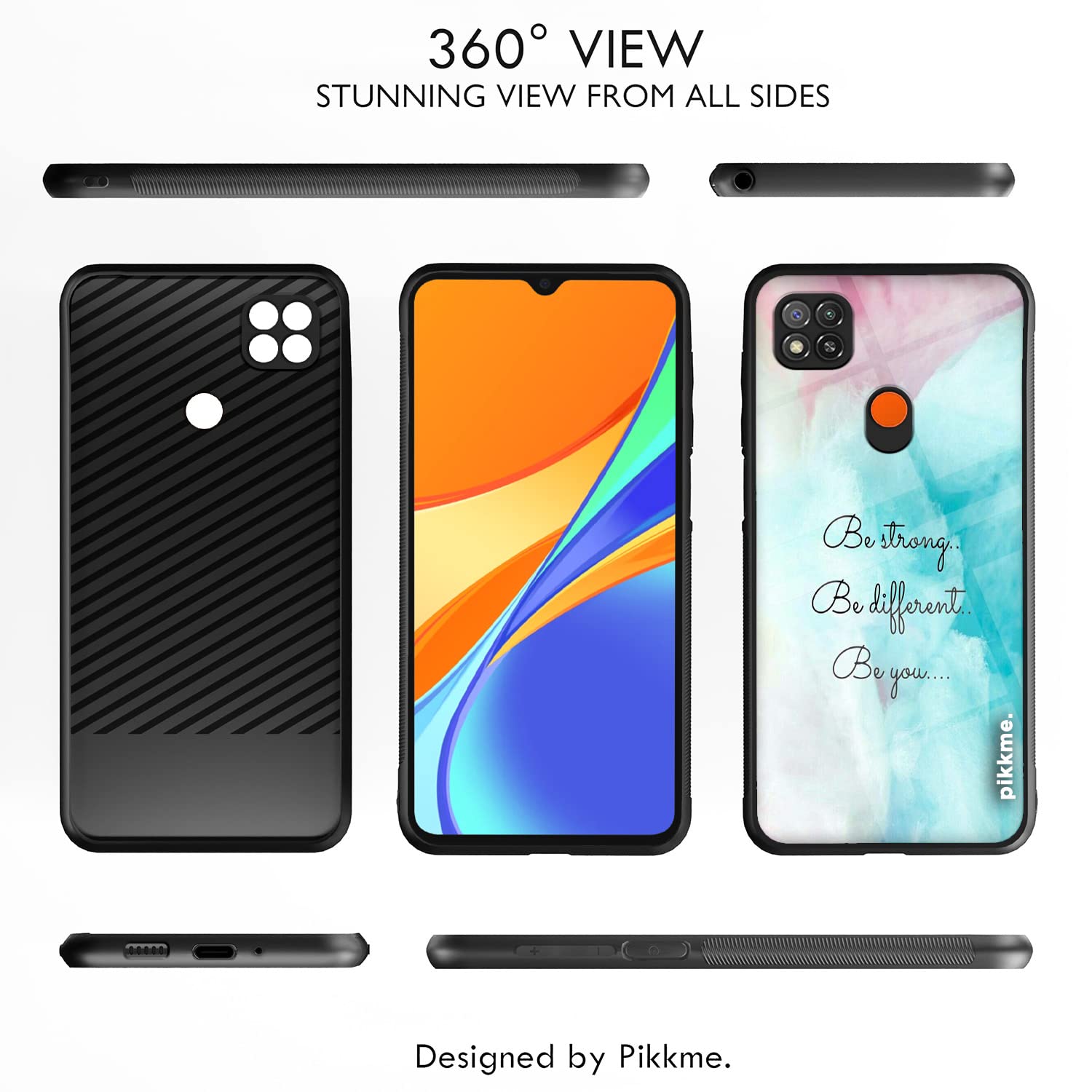 Pikkme Redmi 10A/9, Poco C31 Hybrid mobile back cover – photo 2
