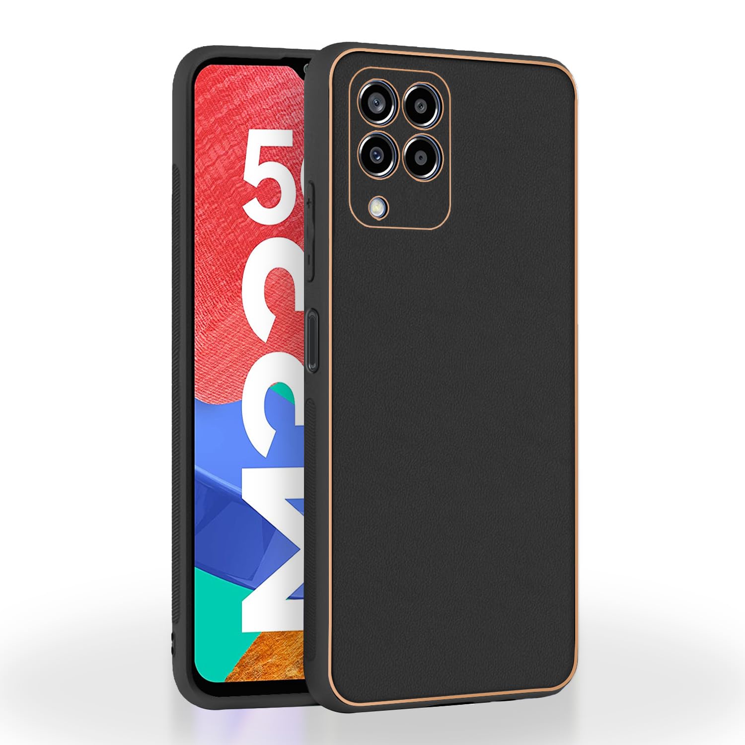 Pikkme Samsung M33 5G Chrome black back cover