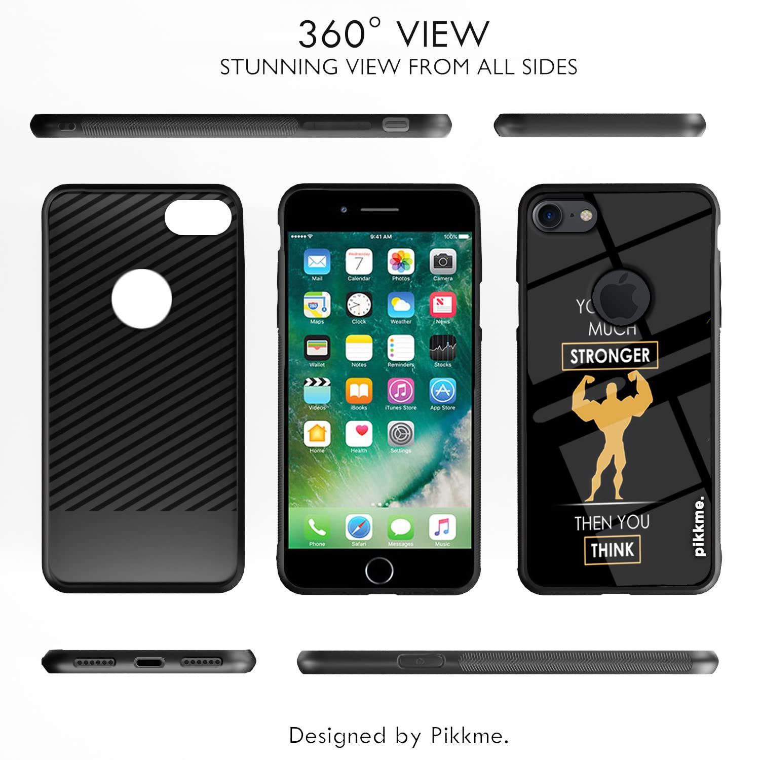 iPhone 7/8 Hybrid phone cover by Pikkme – photo 2