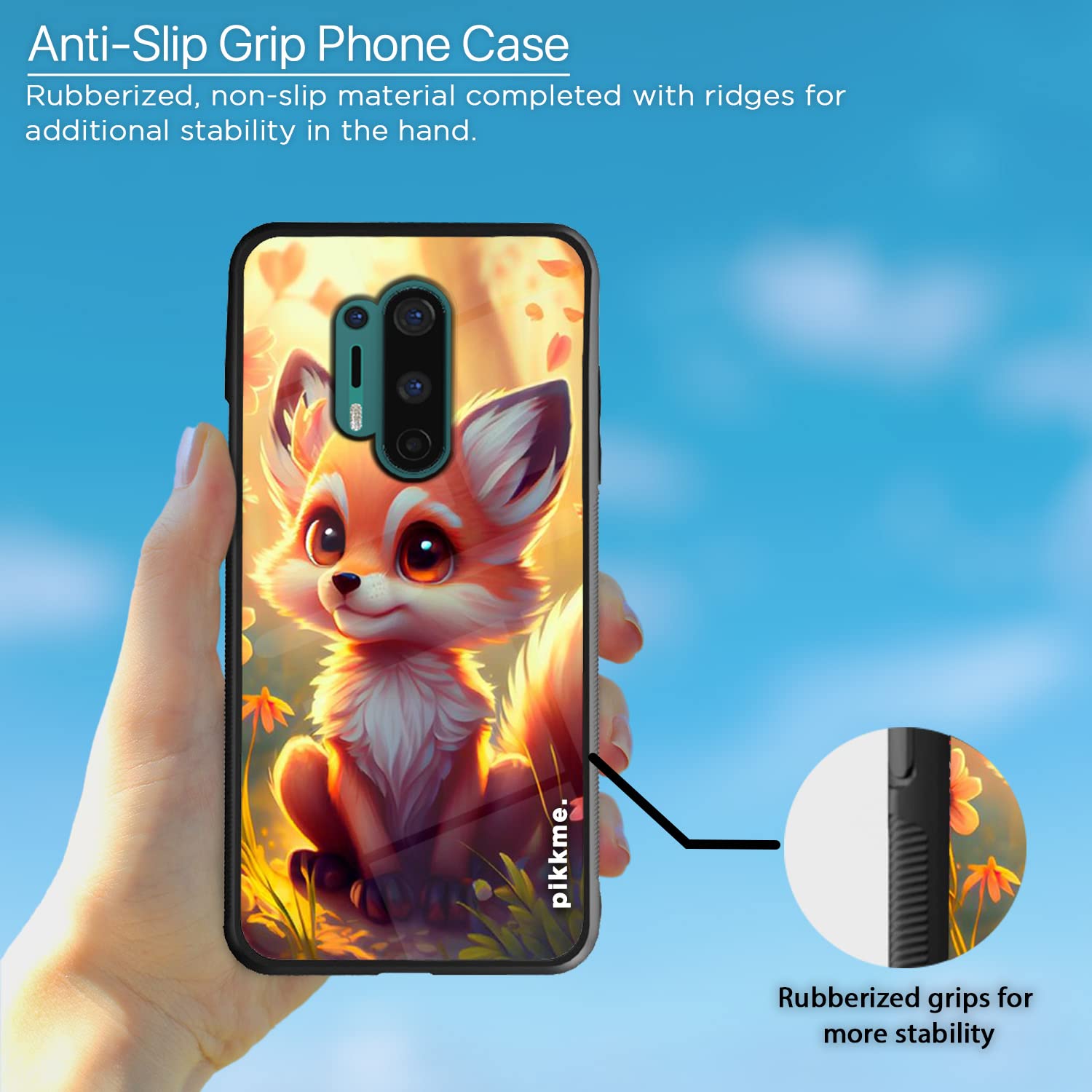 Pikkme Hybrid mobile cover for OnePlus 8 Pro – photo 5
