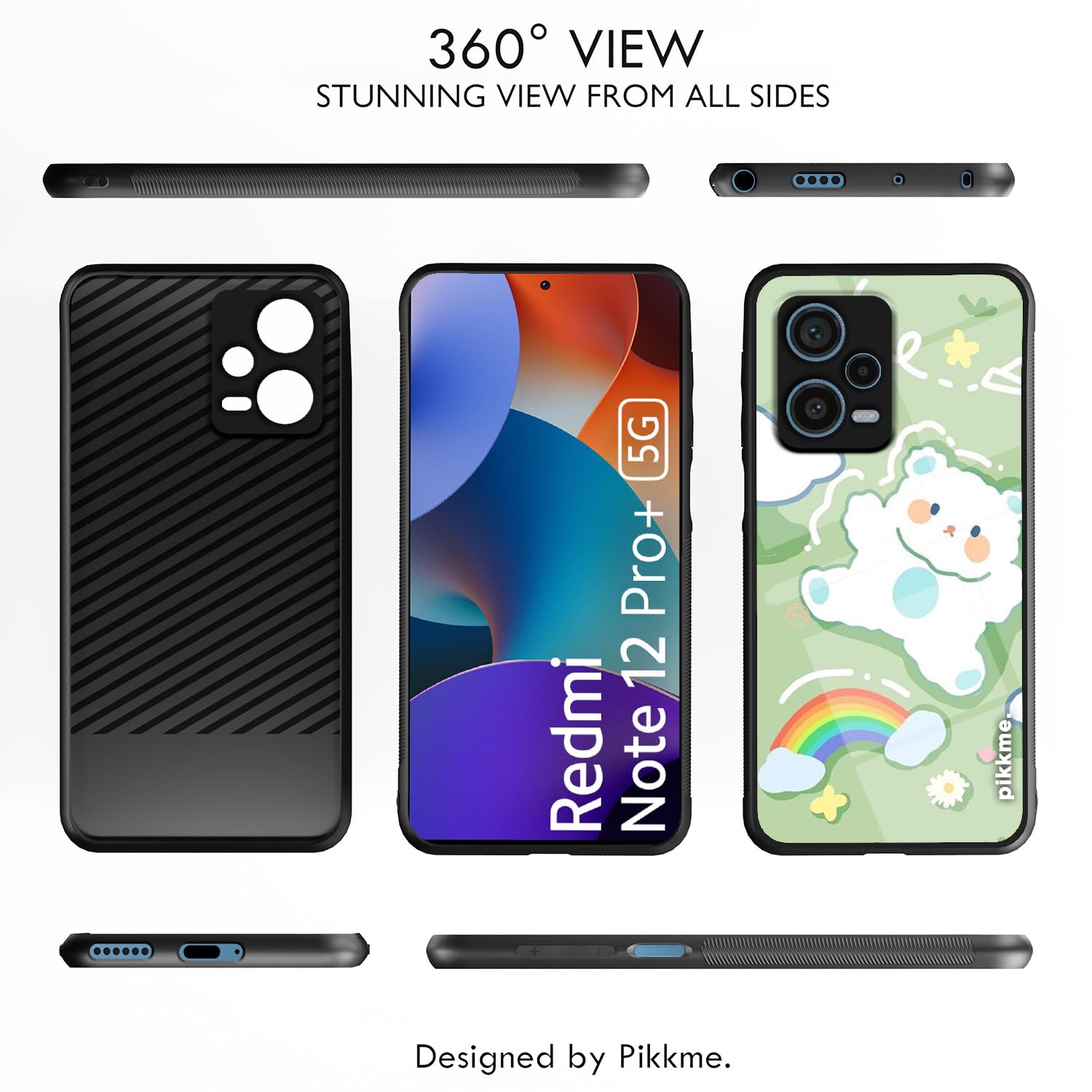 Redmi Note 12 Pro Plus 5G Hybrid mobile cover by Pikkme – photo 2