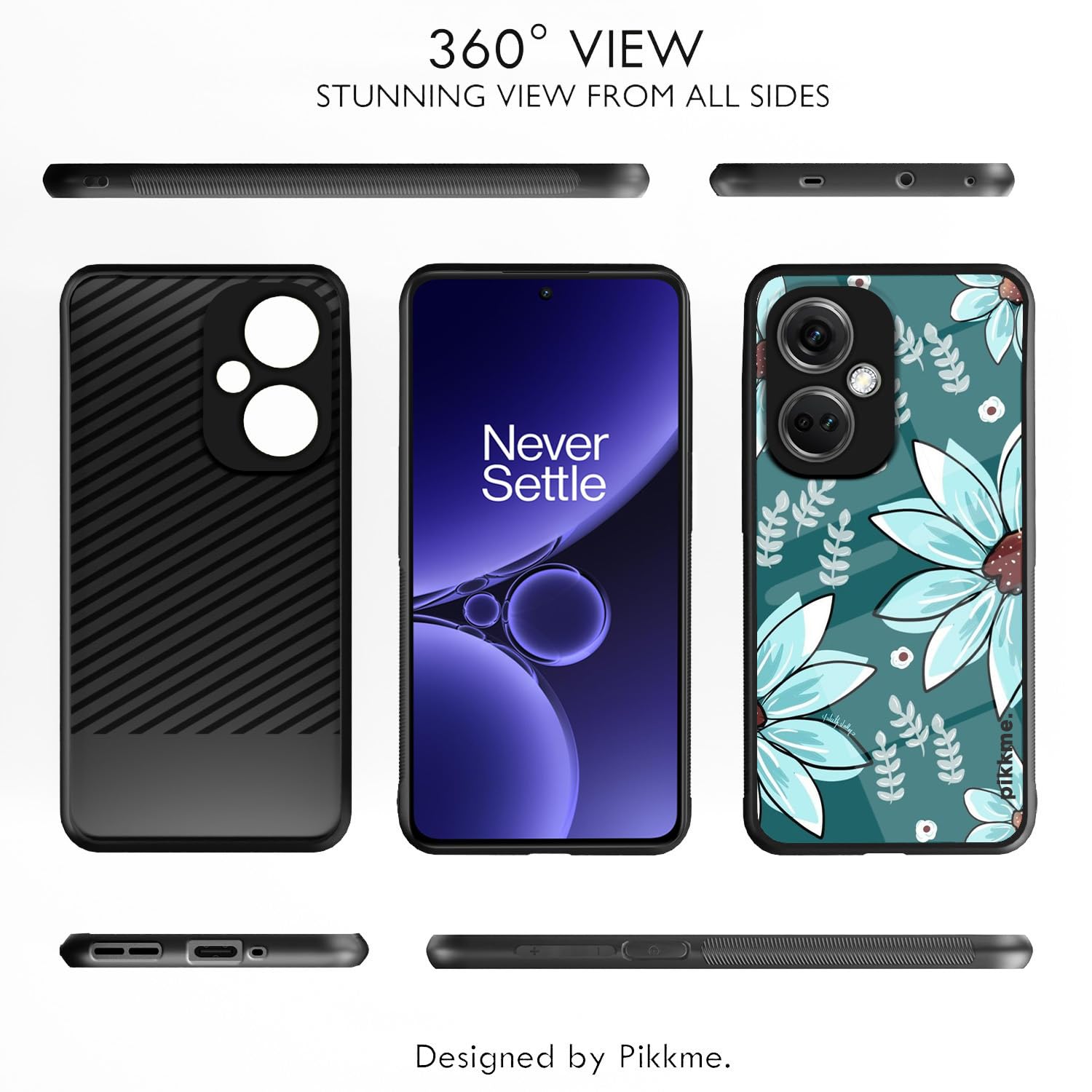 Pikkme Flower back cover for OnePlus Nord CE 3 5G – photo 2