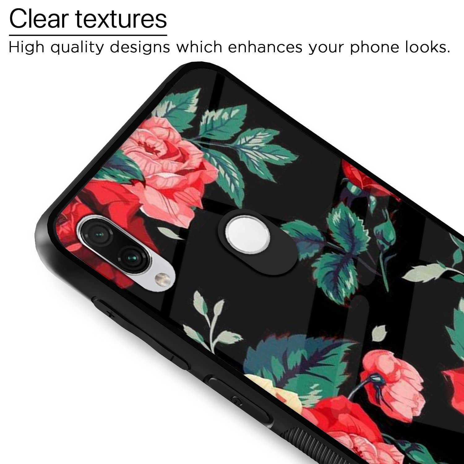 Redmi Note 7/Note 7 Pro/Note 7s Flower mobile back cover by Pikkme – photo 4