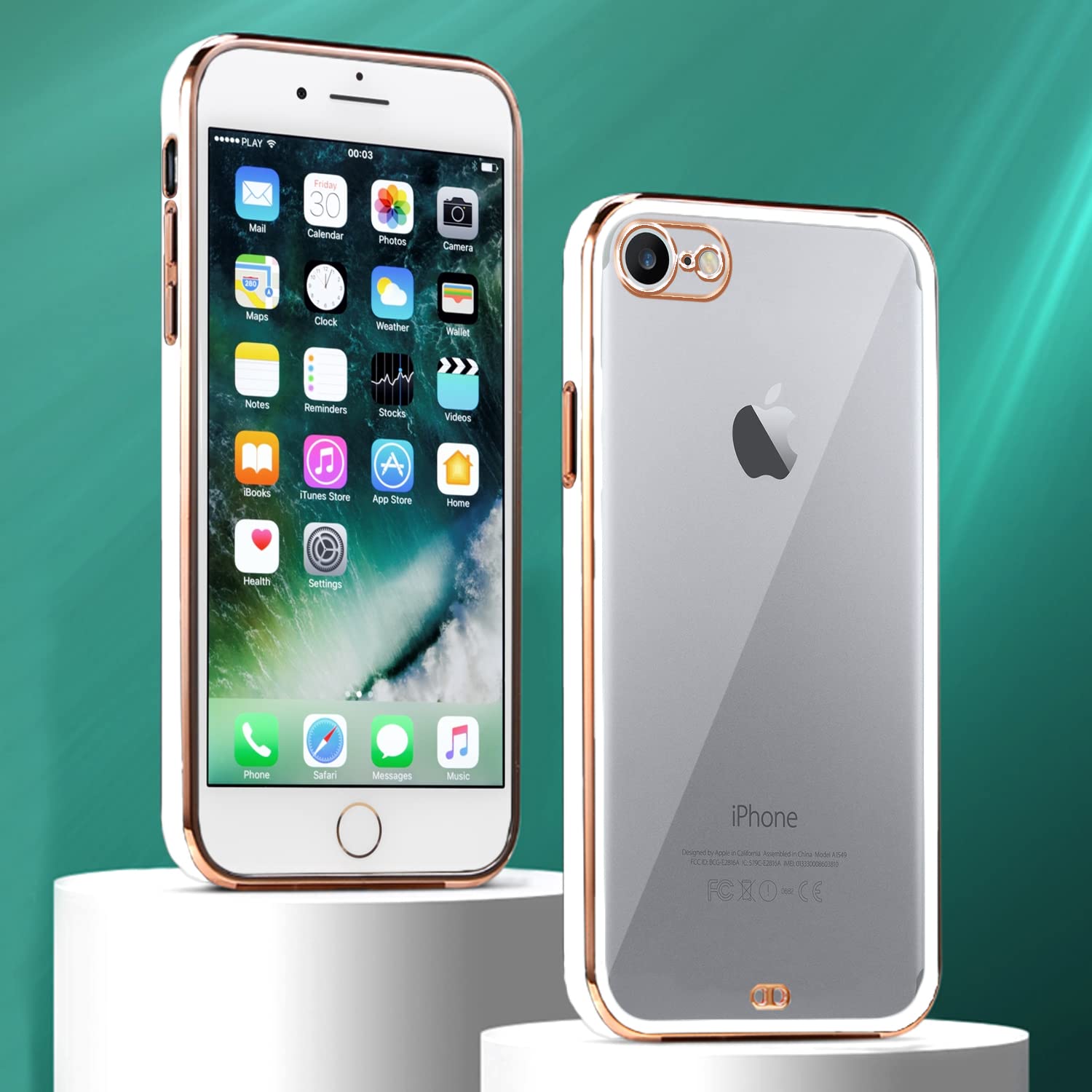 iPhone 6/6s phone cover in white by Pikkme – photo 3