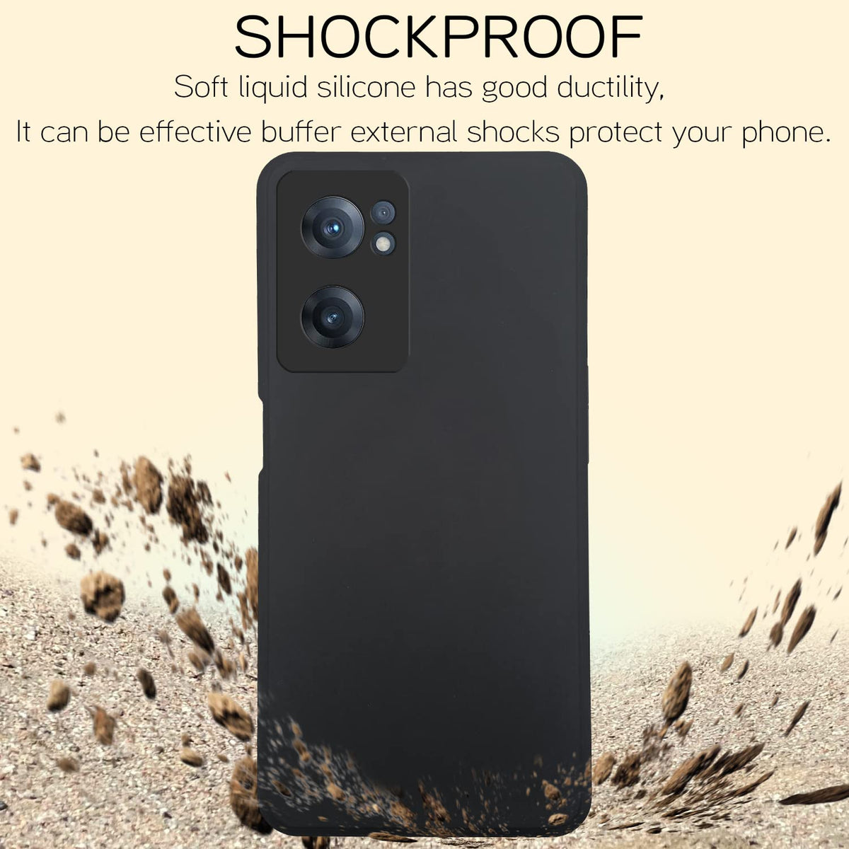 OnePlus Nord CE 2 5G back cover in black by Pikkme – photo 7