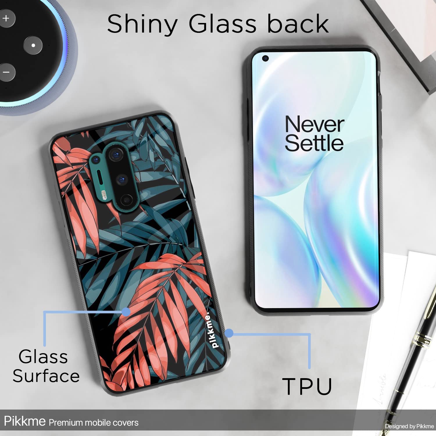 Pikkme Flower mobile cover for OnePlus 8 Pro – photo 3