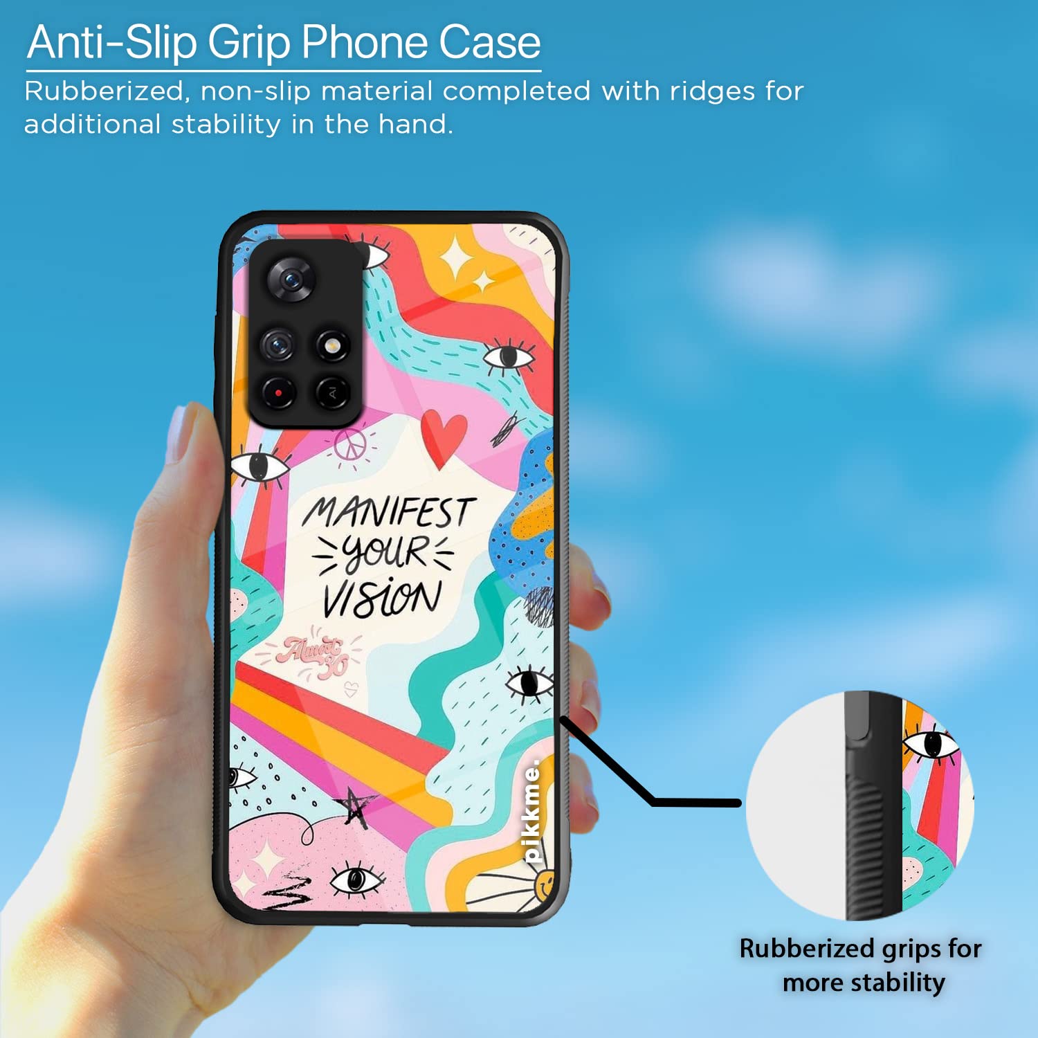 Pikkme Hybrid mobile cover for Redmi Note 11T/Poco M4 Pro 5G – photo 5