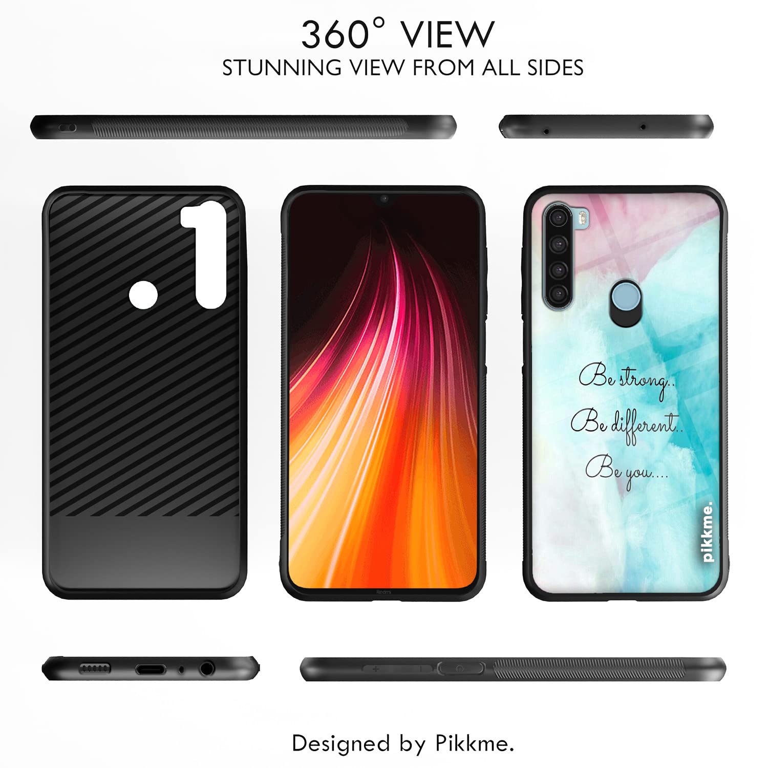 Redmi Note 8 Hybrid back cover by Pikkme – photo 2