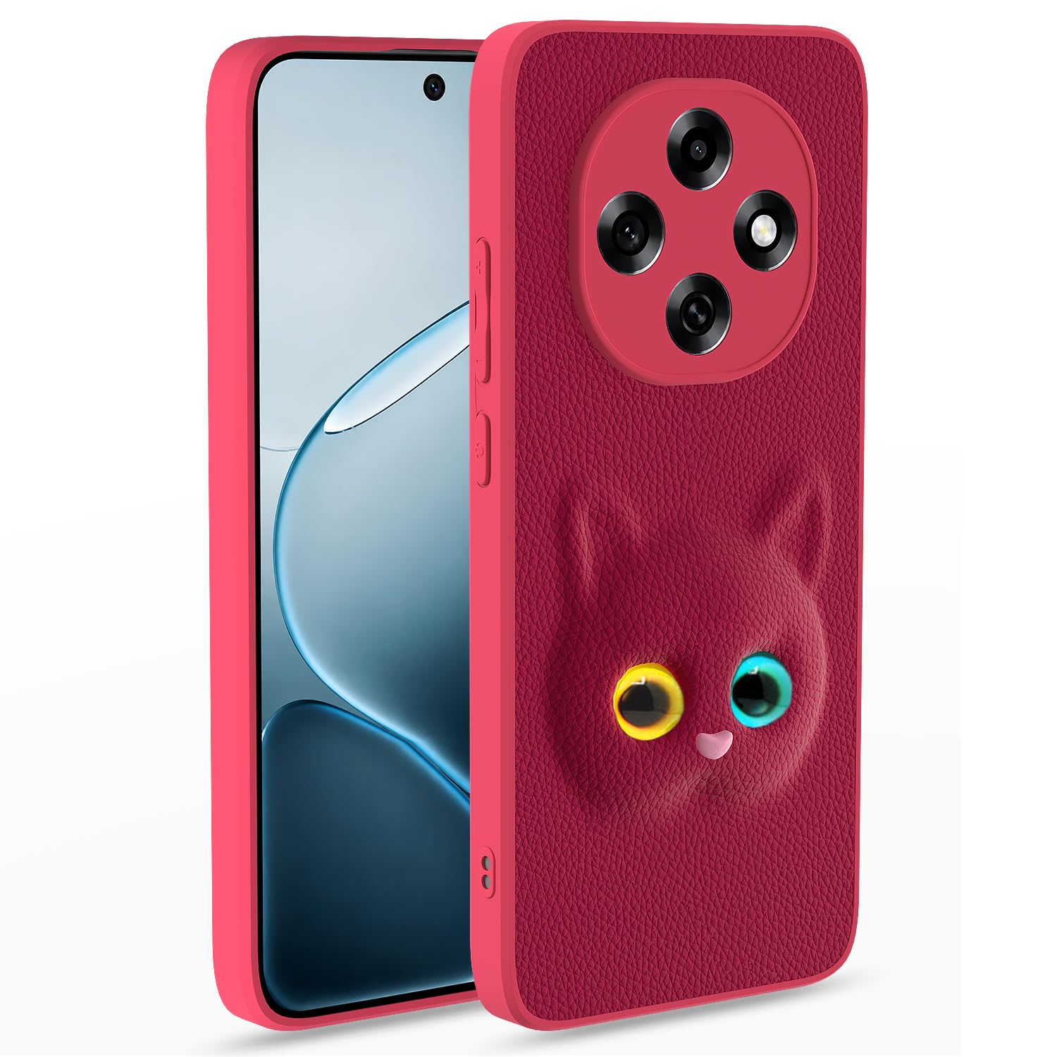 Oppo F31 Pro 5G Kitty back cover in pink by Pikkme