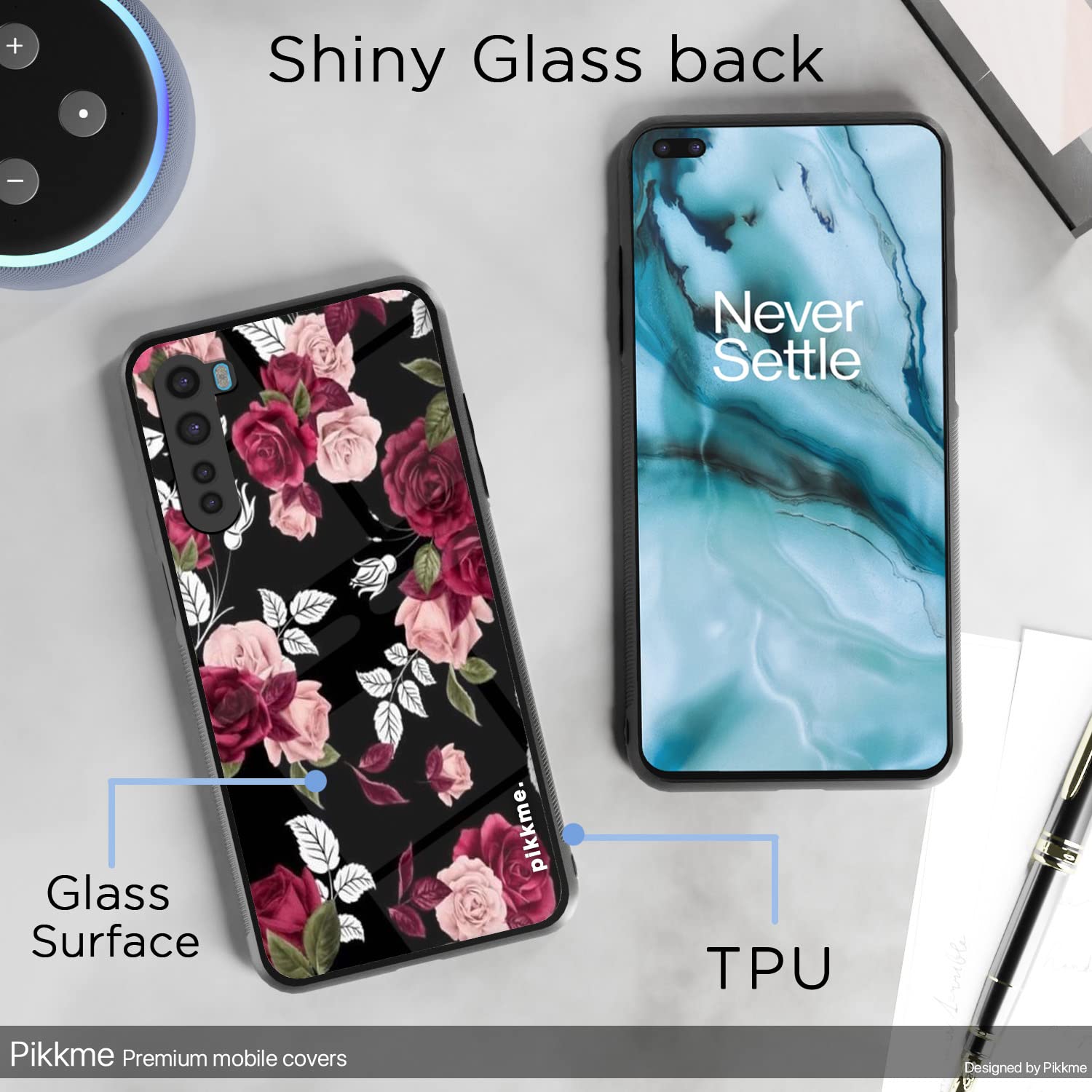 Pikkme Flower mobile cover for OnePlus Nord – photo 3