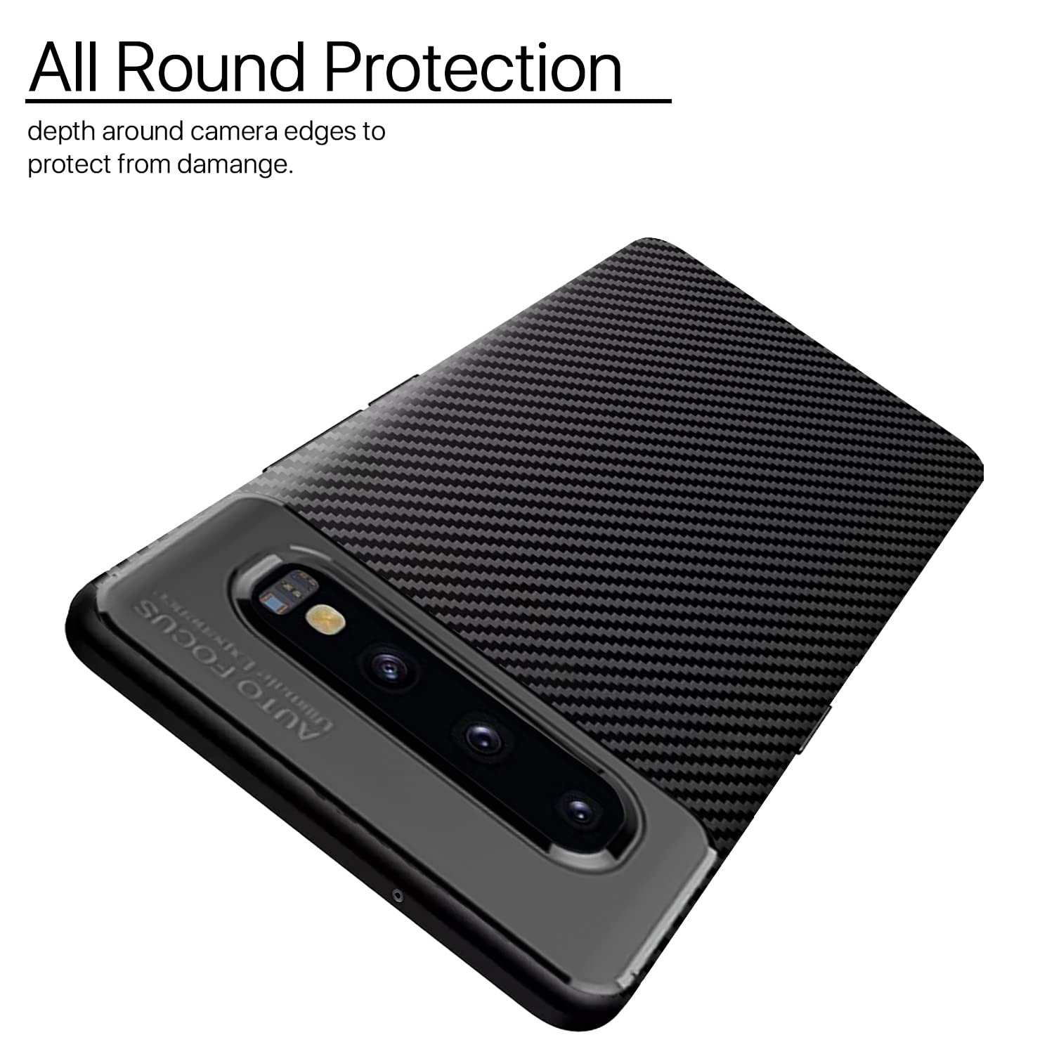 Pikkme Samsung S10 Plus Carbon black phone cover – photo 2