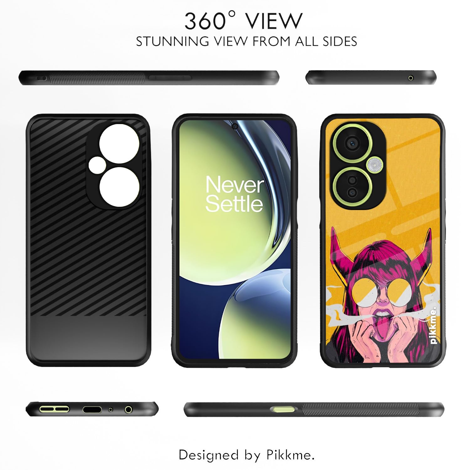 Pikkme Hybrid mobile back cover for OnePlus Nord CE 3 Lite 5G – photo 2
