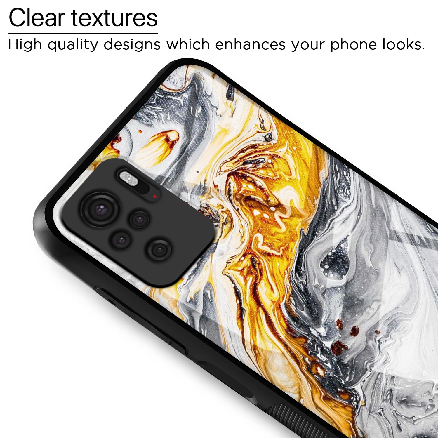 Redmi Note 10/Note 10s Hybrid phone cover by Pikkme – photo 4