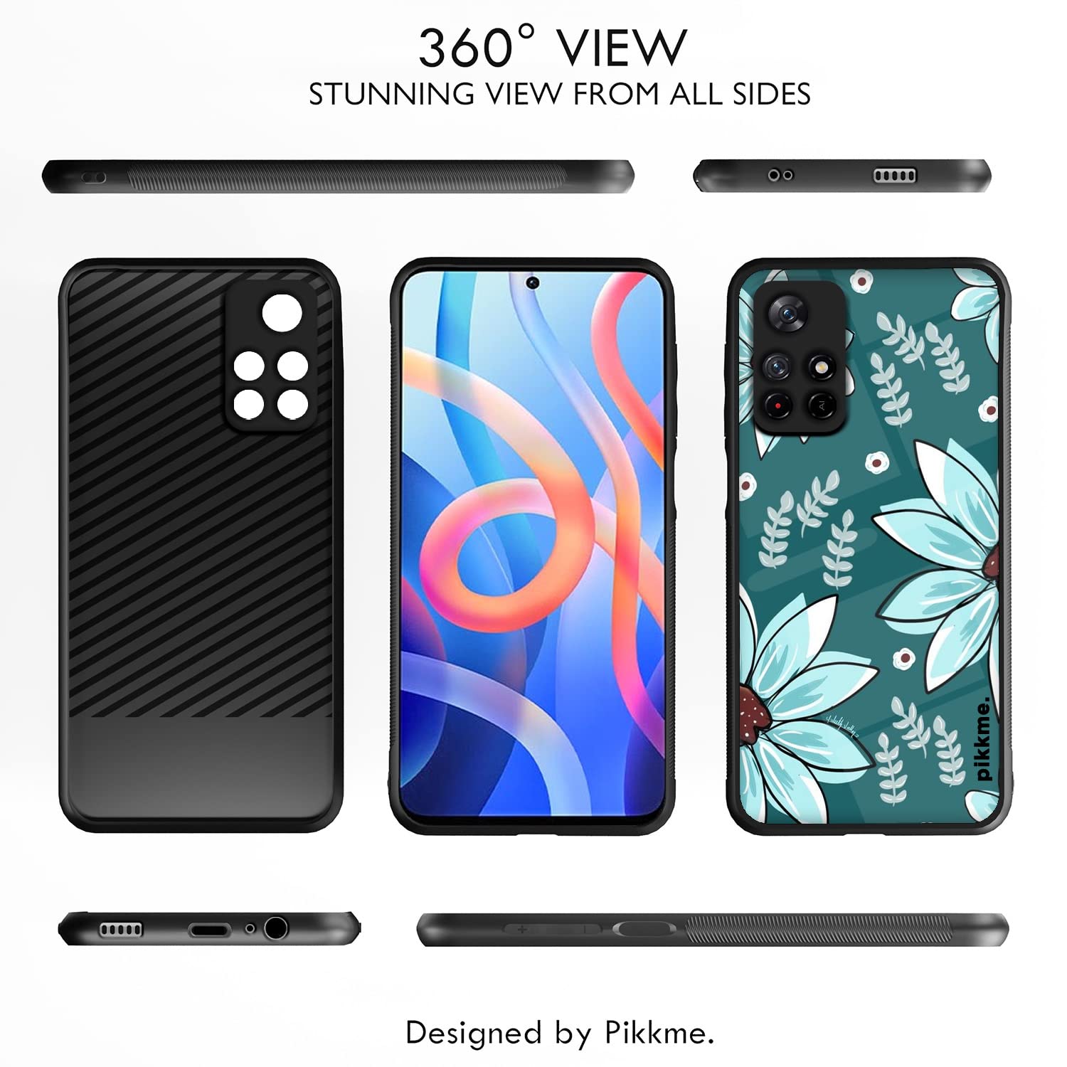 Flower Phone cover for Redmi Note 11T/Poco M4 Pro 5G – Pikkme – photo 2