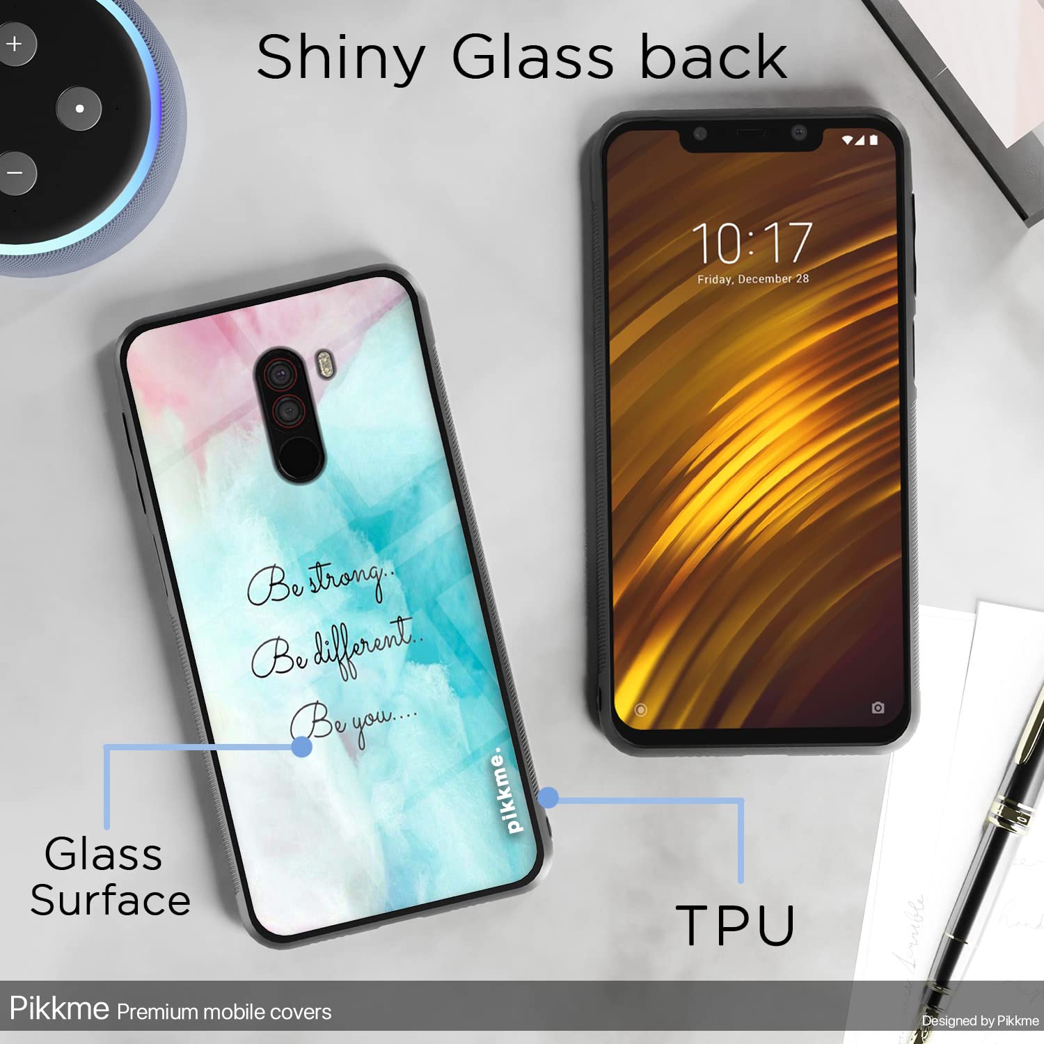 Pikkme Poco F1 Hybrid mobile back cover – photo 3