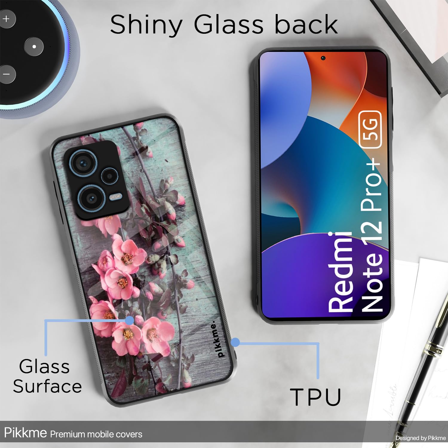 Flower Mobile back cover for Redmi Note 12 Pro Plus 5G – Pikkme – photo 3