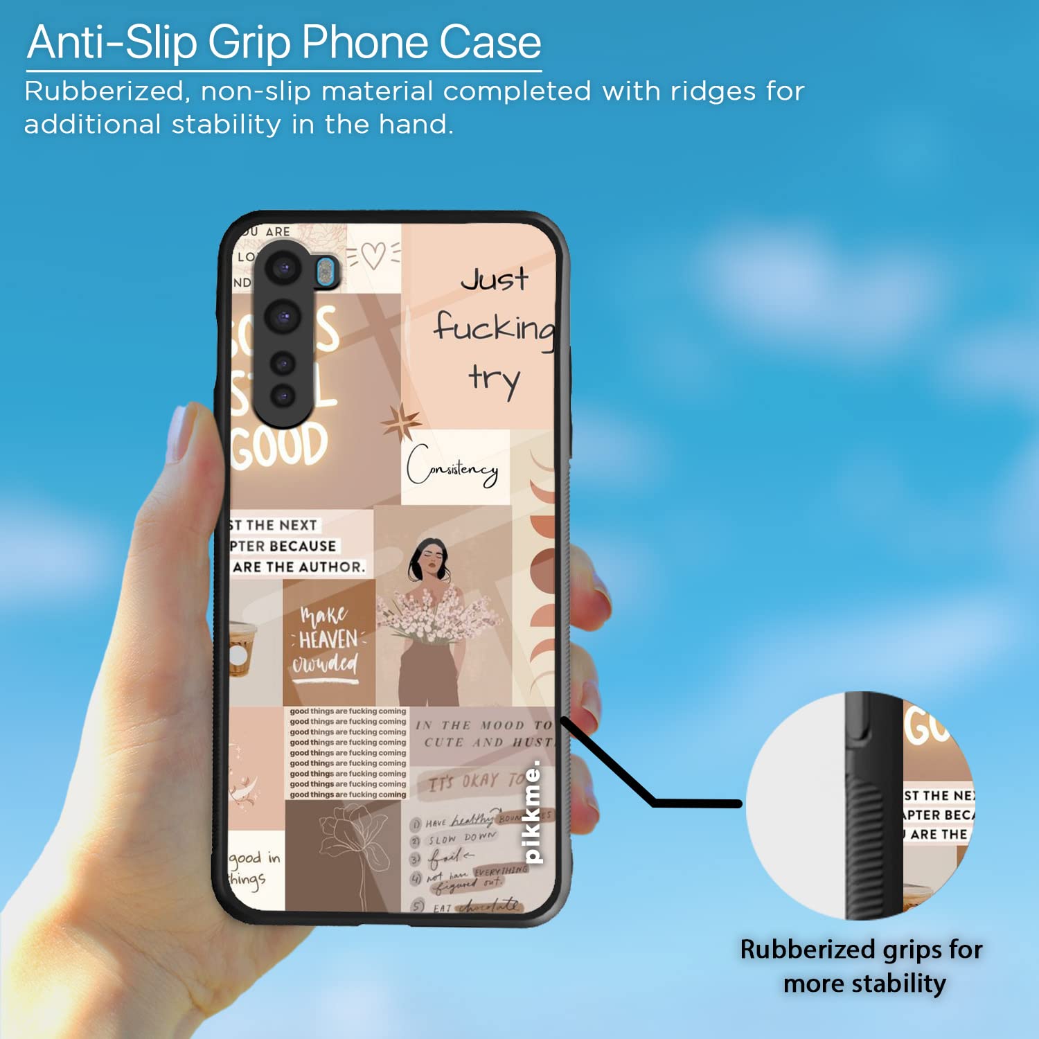 Pikkme Hybrid mobile cover for OnePlus Nord – photo 5