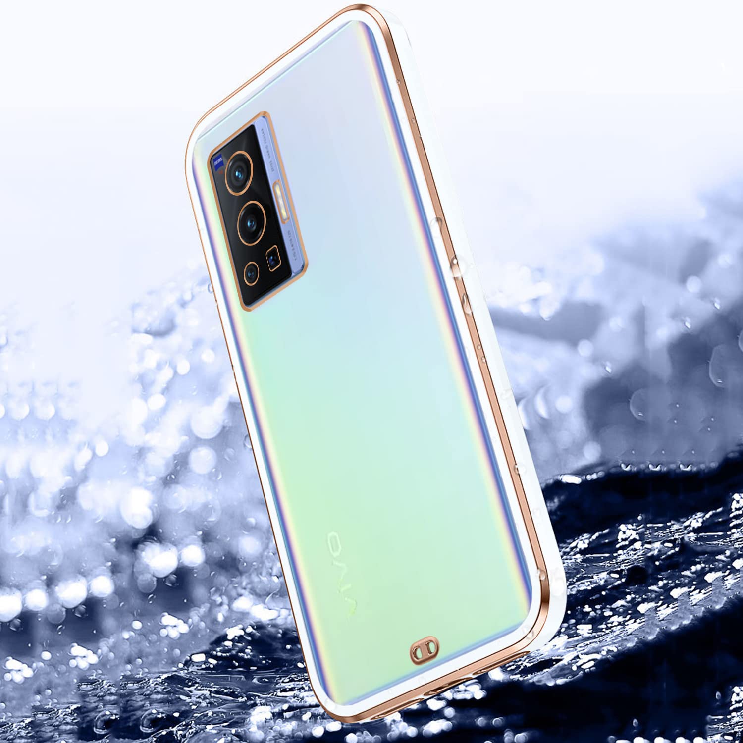 Vivo X70 Pro back cover in white by Pikkme – photo 2
