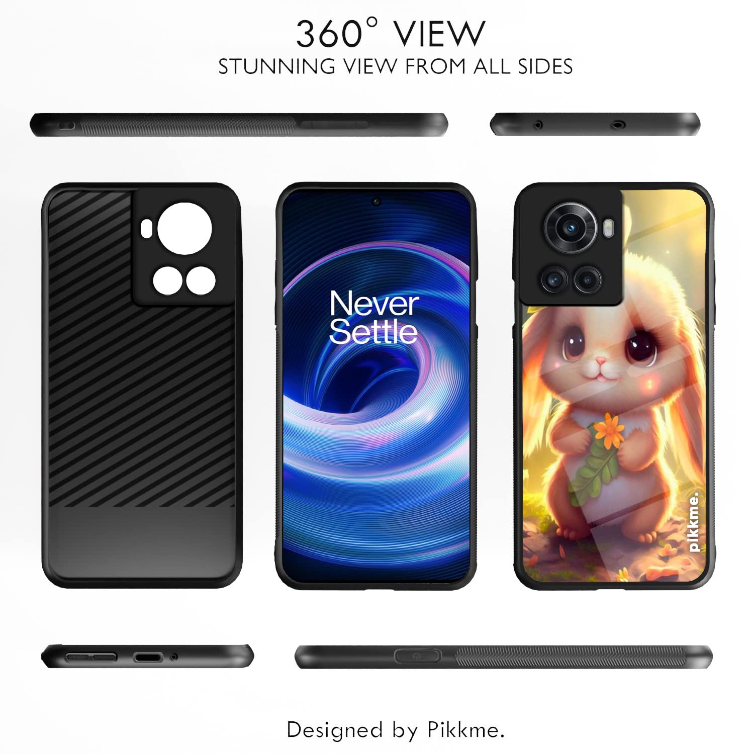 Pikkme Hybrid mobile back cover for OnePlus 10R – photo 2