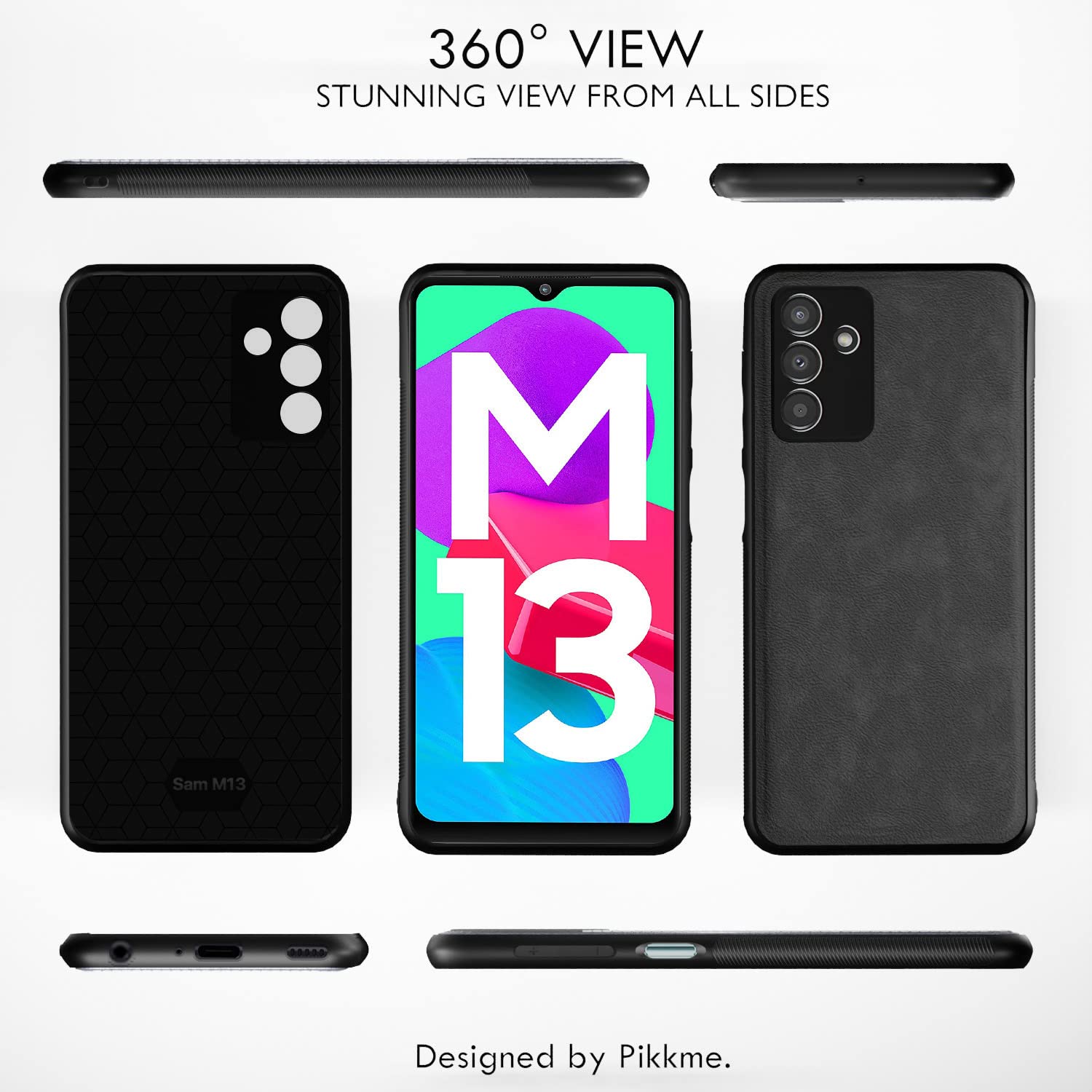 Pikkme Samsung M13 4G grey back cover – photo 3