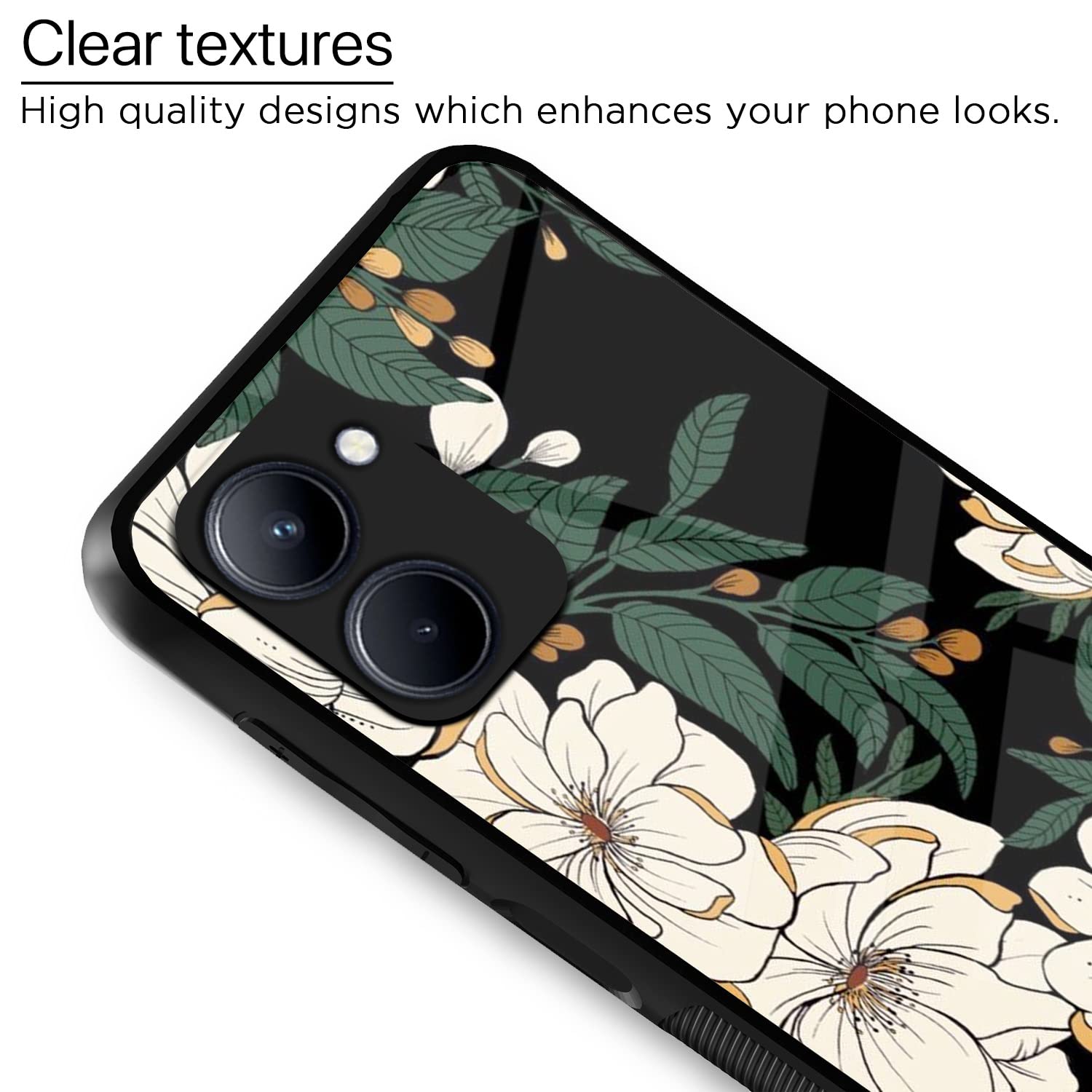 Flower Mobile back cover for Realme C33 – Pikkme – photo 4